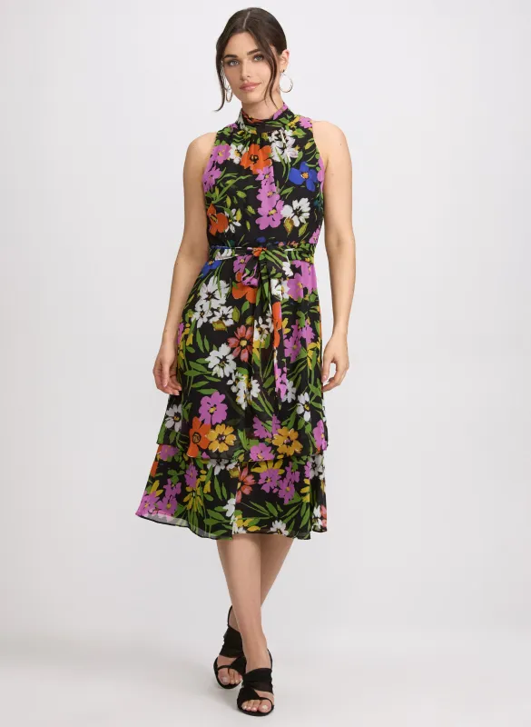 Floral Sleeveless Dress sold by Laura