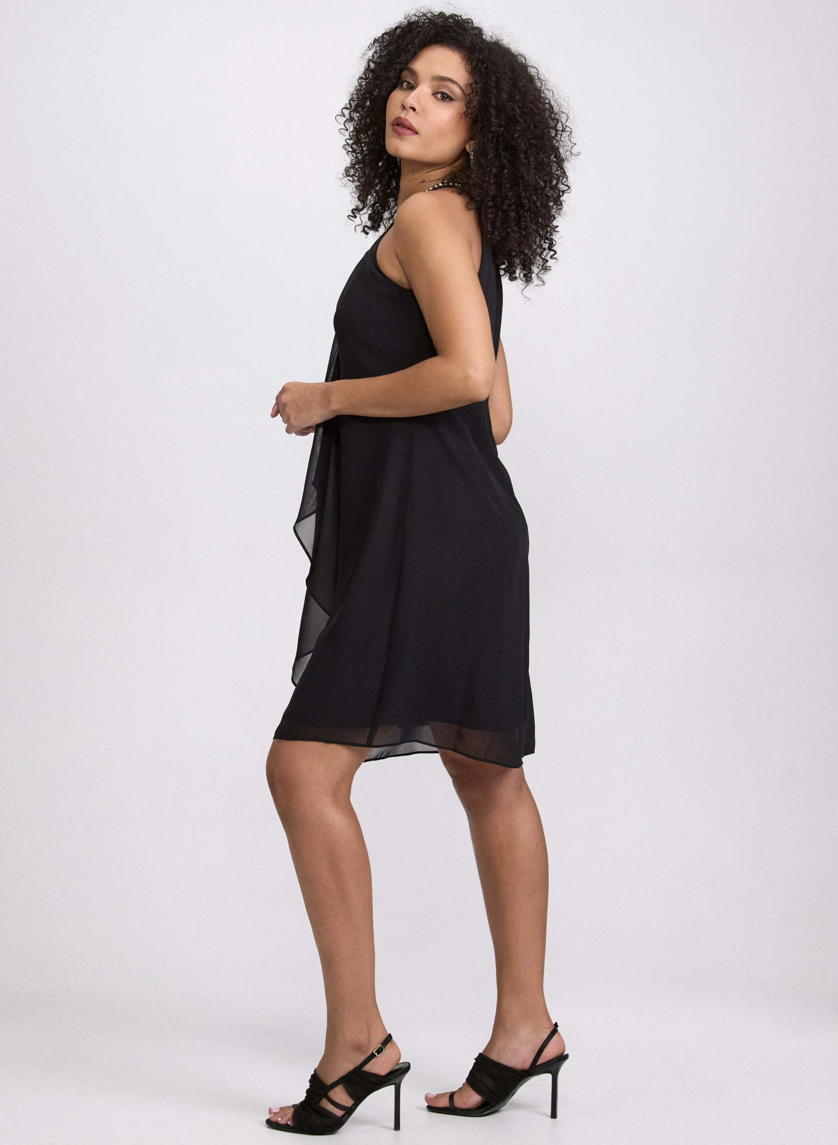 Beaded Halter Neck Dress - Short sold by Laura product image thumbnail 2