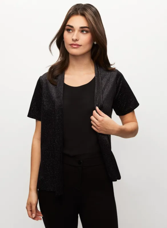 Shimmer Short Sleeve Top sold by Laura