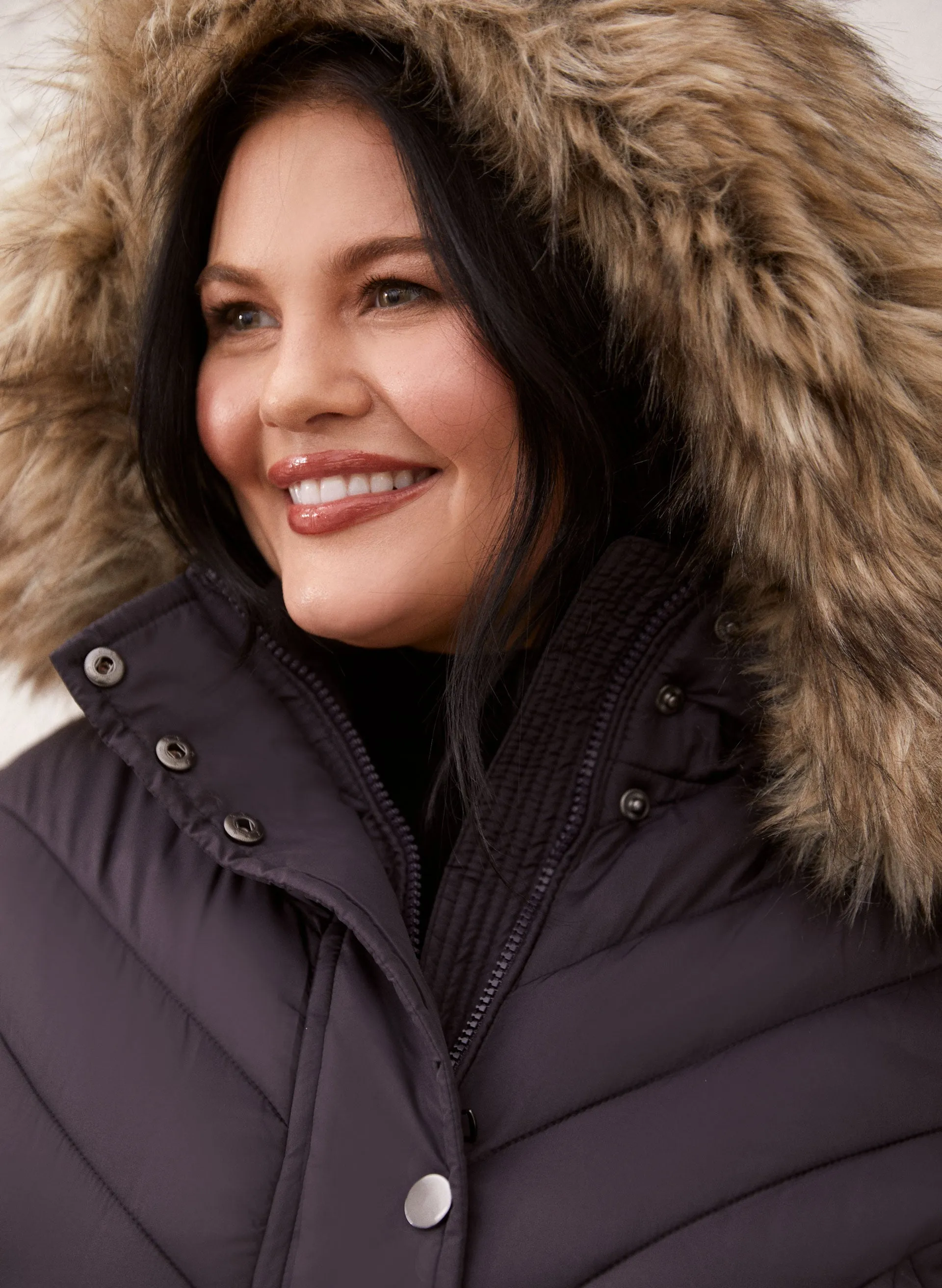 Recycled Vegan Down Quilted Coat sold by Laura product image thumbnail 4