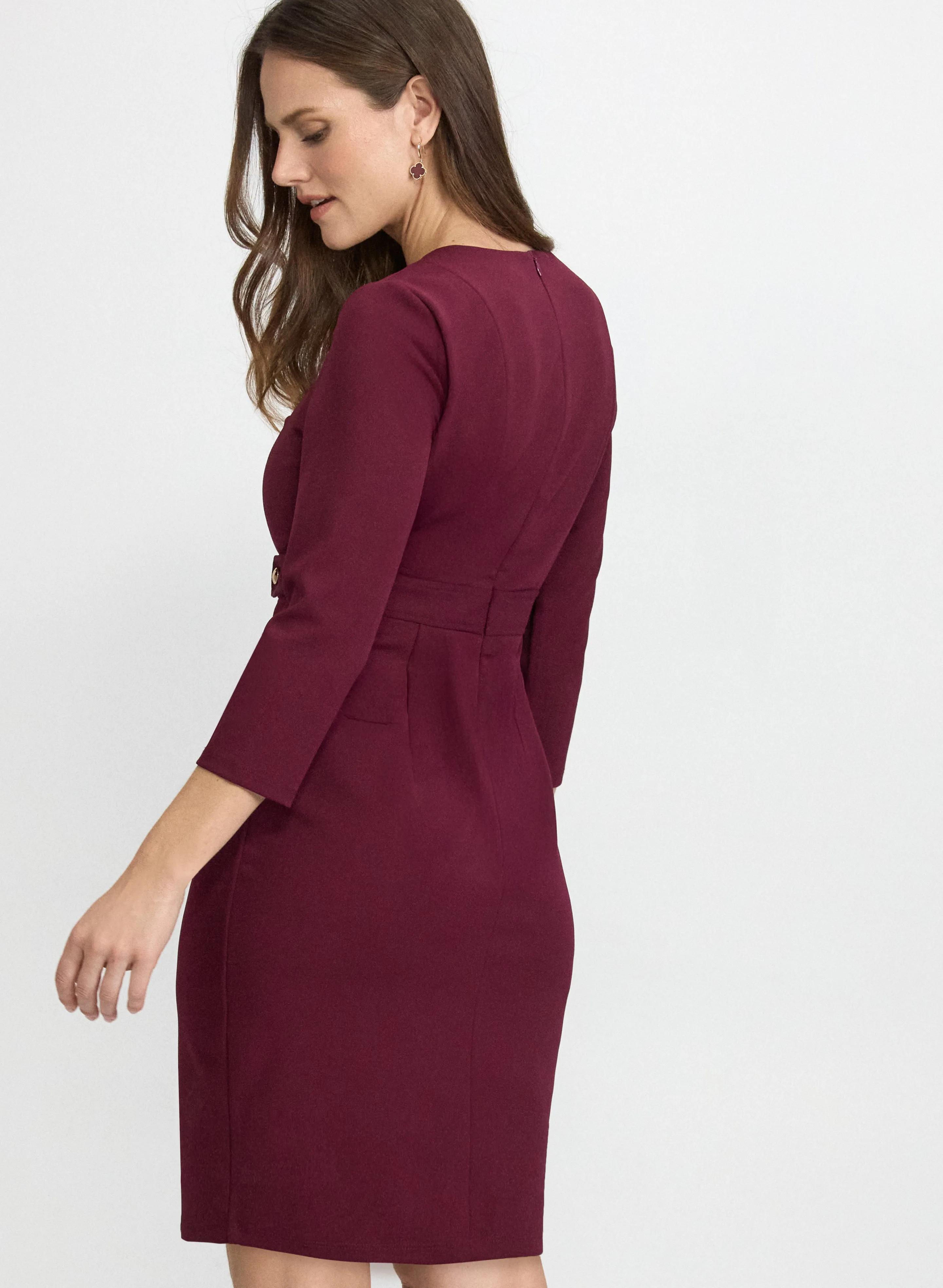 Crepe Midi Dress sold by Laura product image thumbnail 4