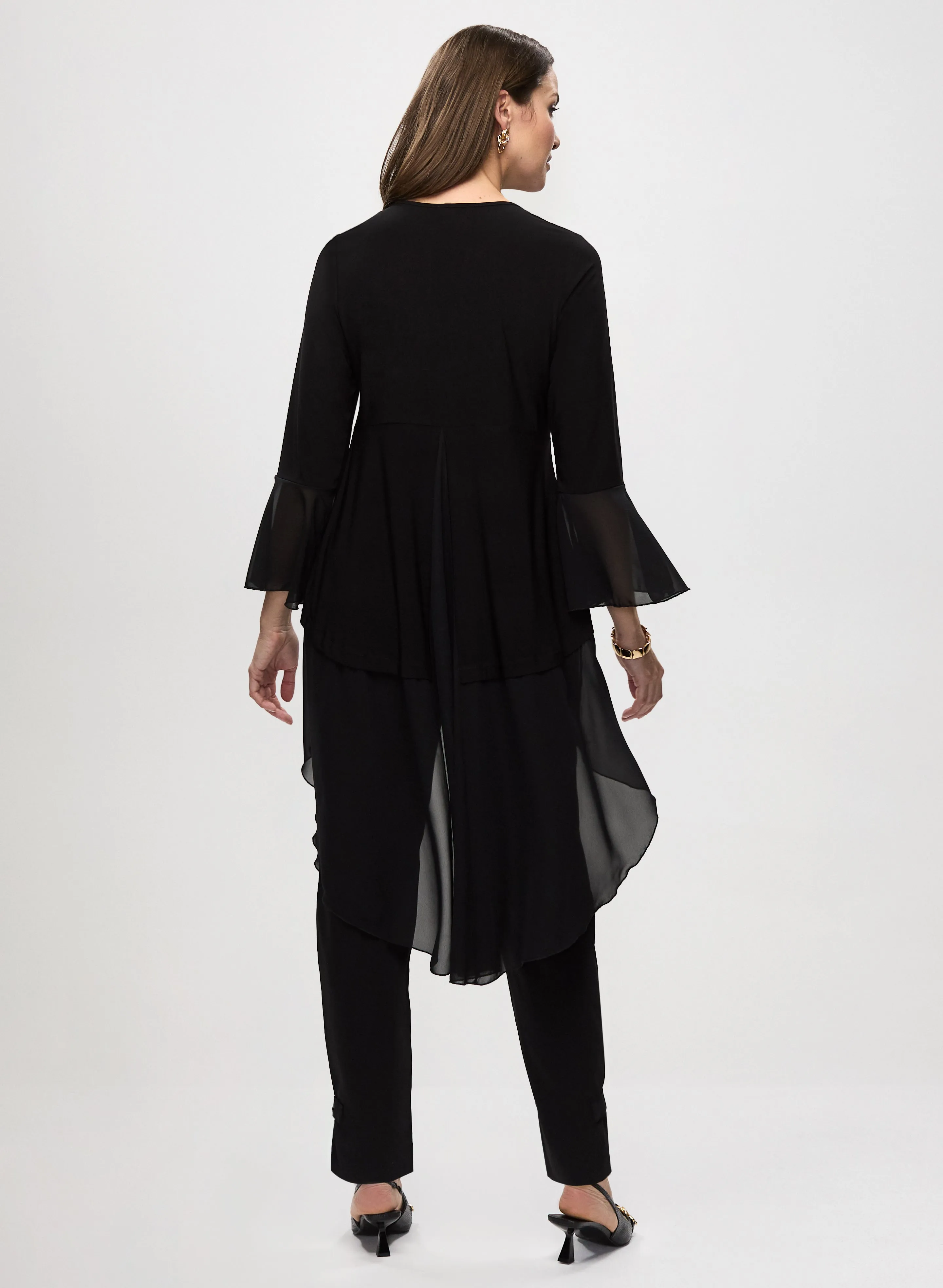 Ruffle Sleeve Asymmetric Tunic sold by Laura product image thumbnail 4