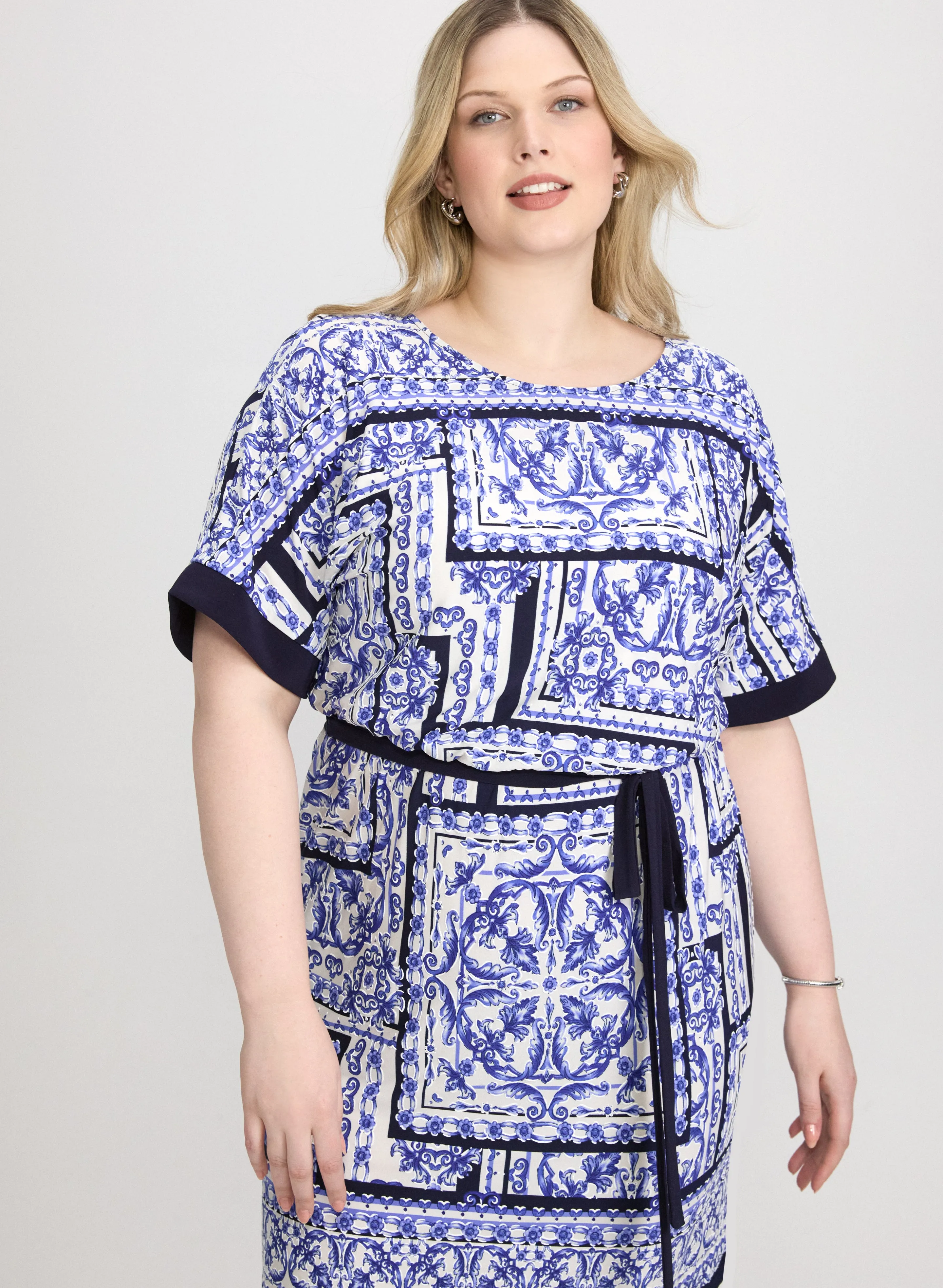 Paisley Print Dress sold by Laura product image thumbnail 4