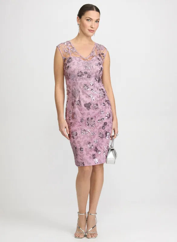 Floral Embroidered Dress sold by Laura