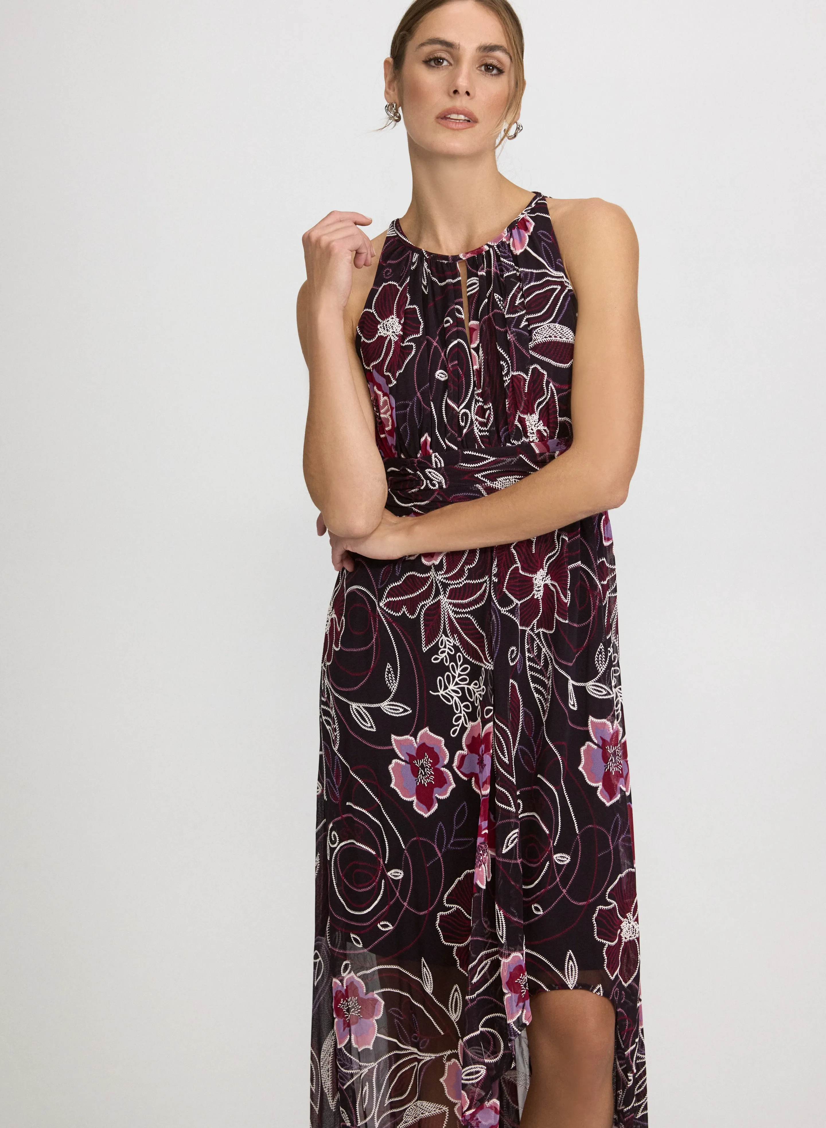 Floral High-Low Dress sold by Laura product image thumbnail 4