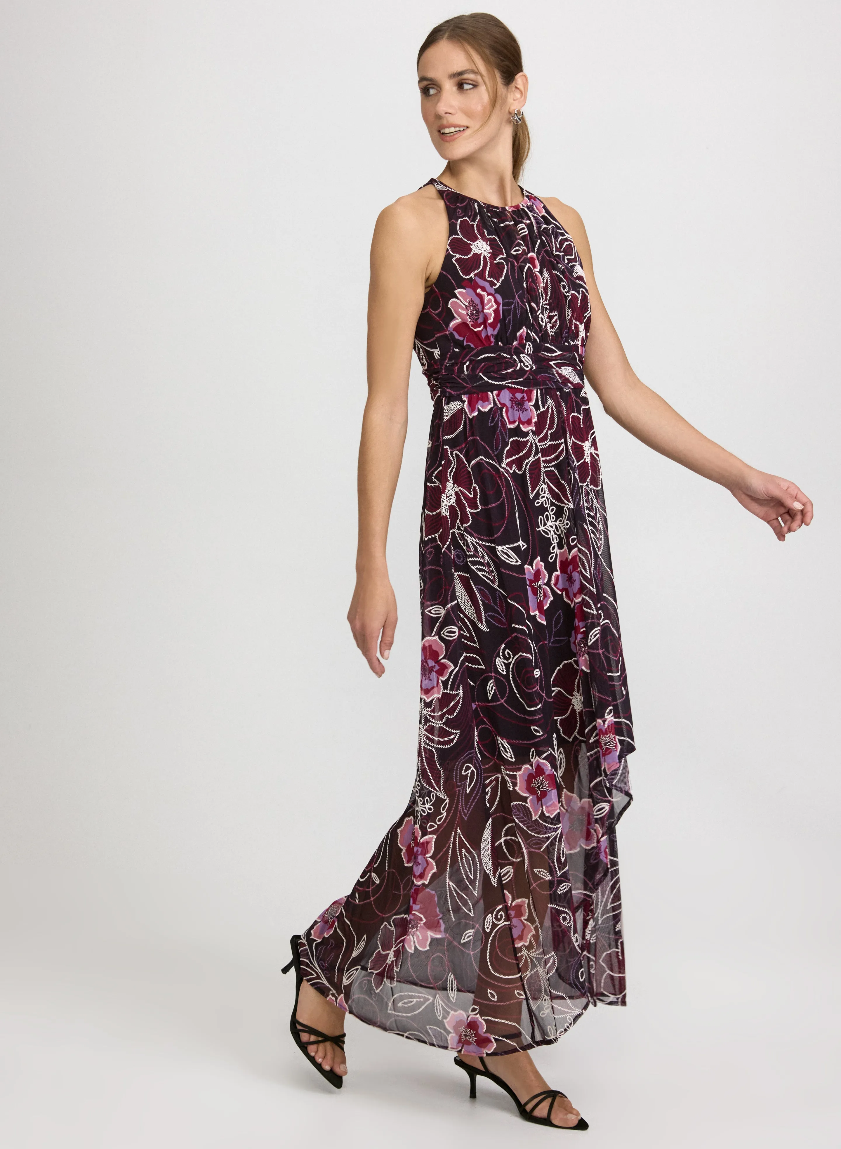 Floral High-Low Dress sold by Laura product image thumbnail 2