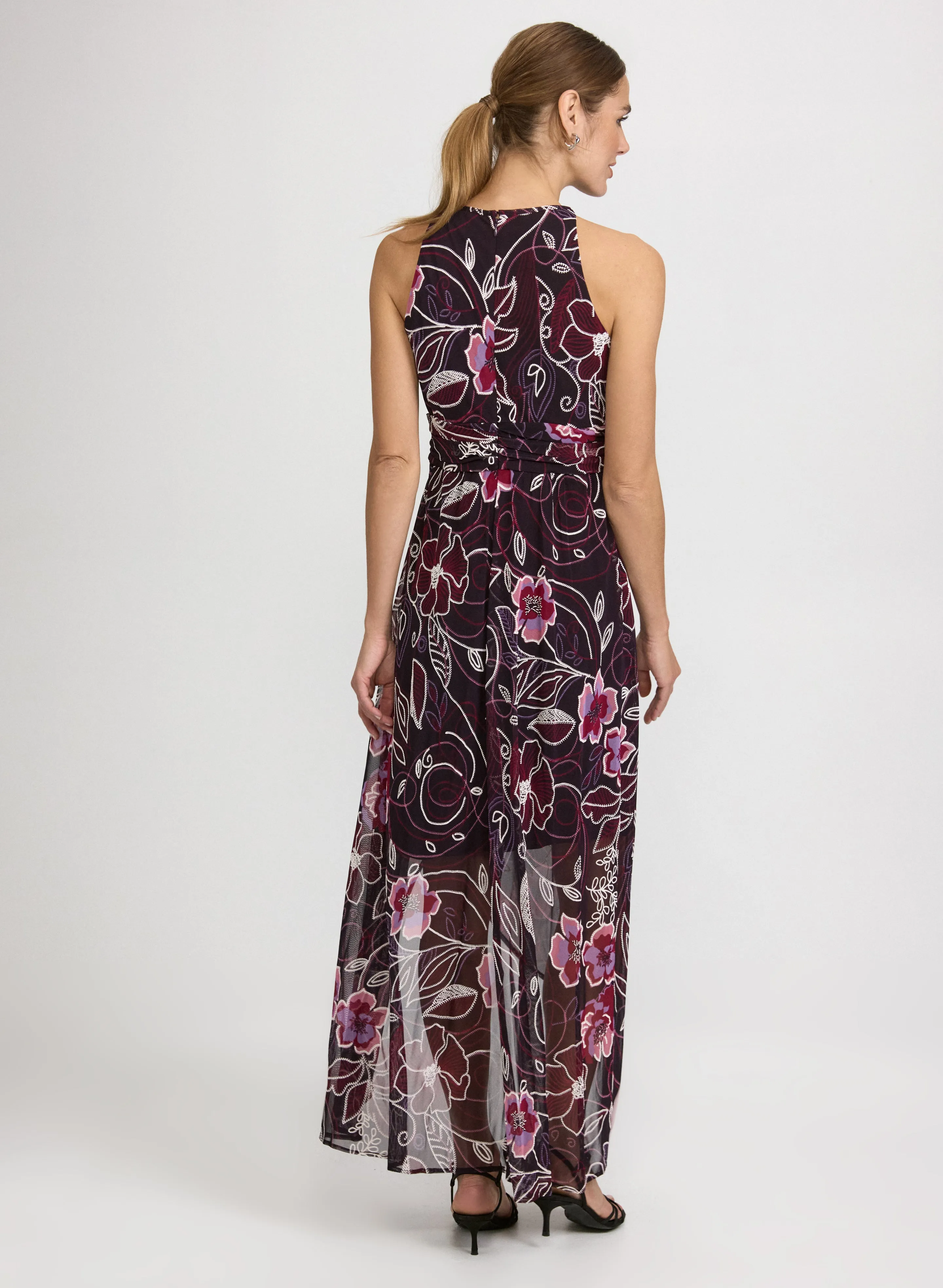 Floral High-Low Dress sold by Laura product image thumbnail 3