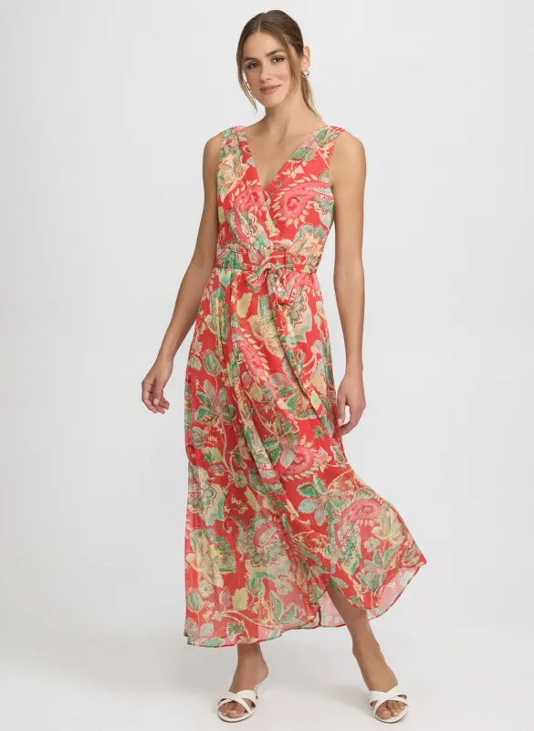 Paisley Sleeveless Maxi Dress sold by Laura