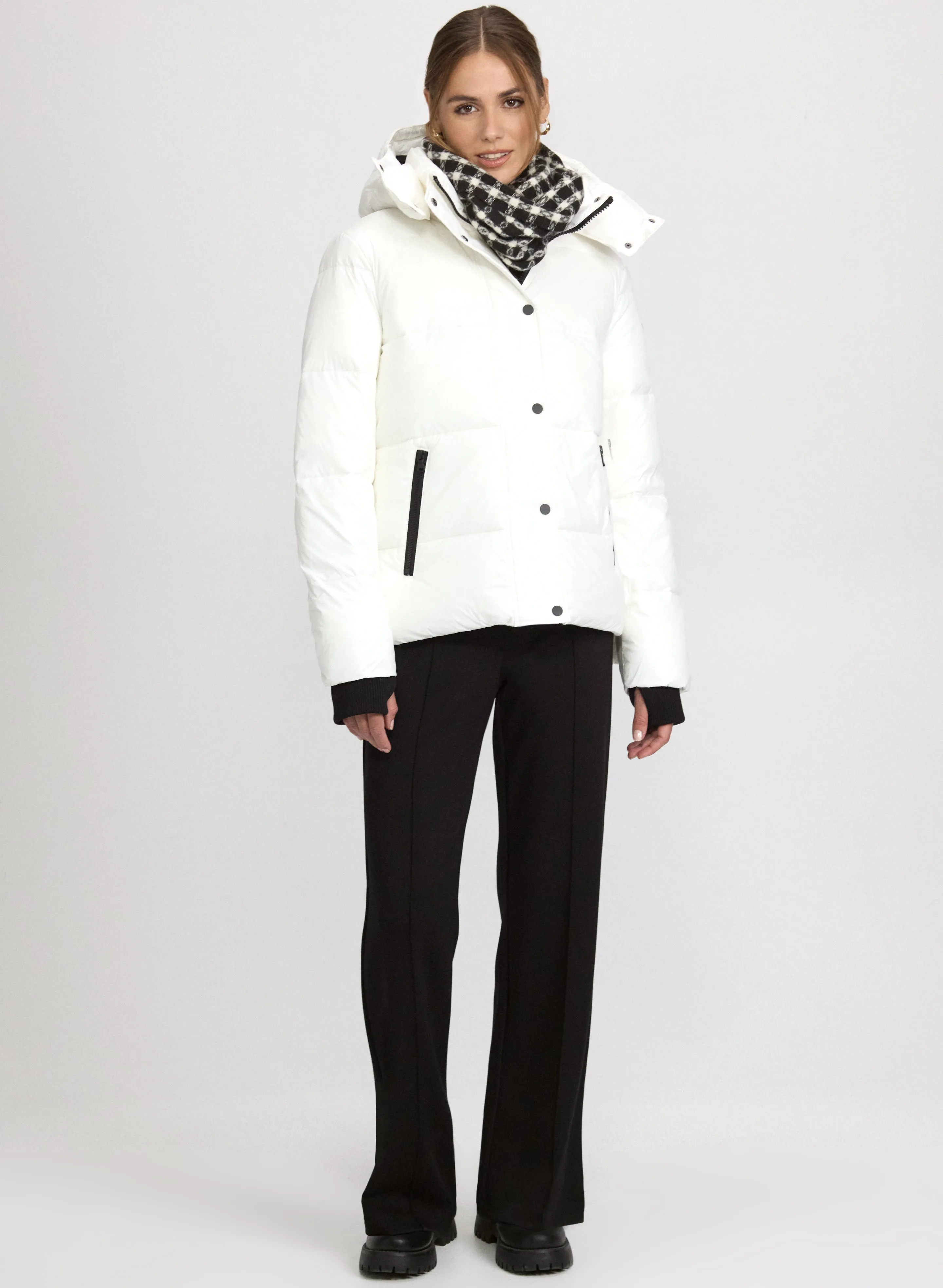 Hooded Puffer Coat sold by Laura product image thumbnail 4