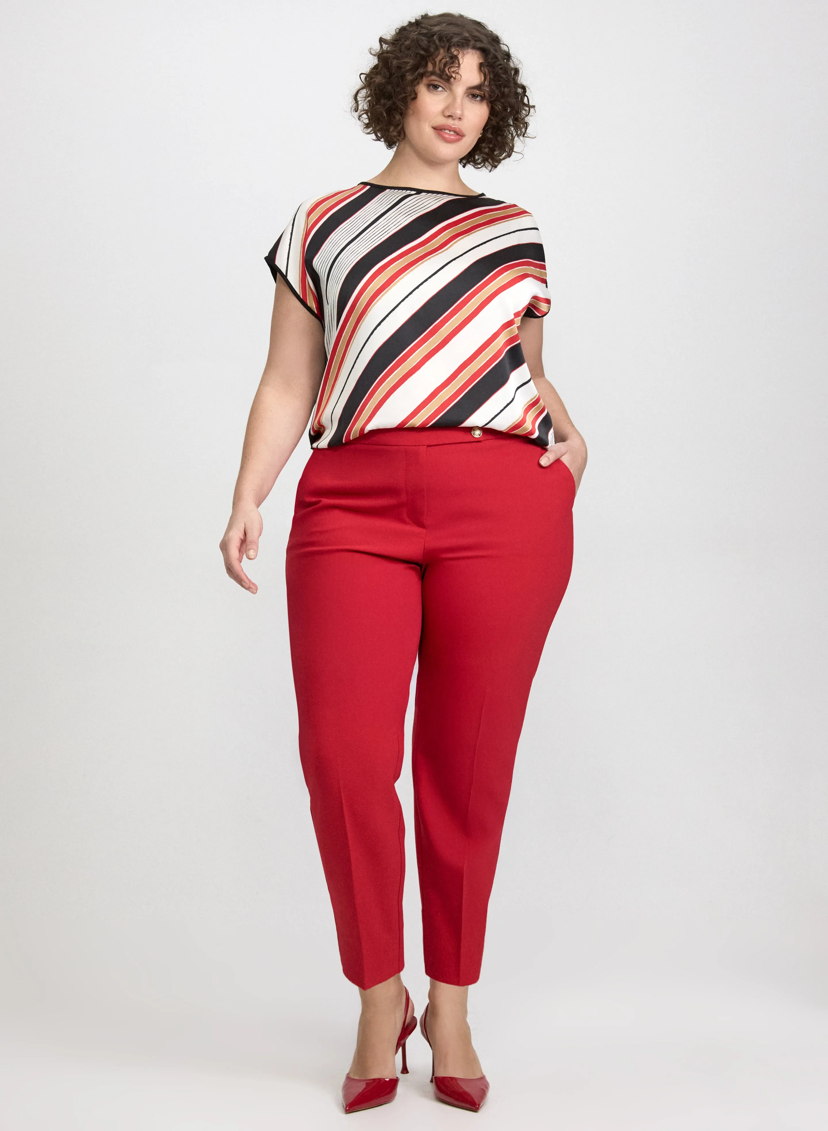 Stripe Front Top sold by Laura product image thumbnail 3
