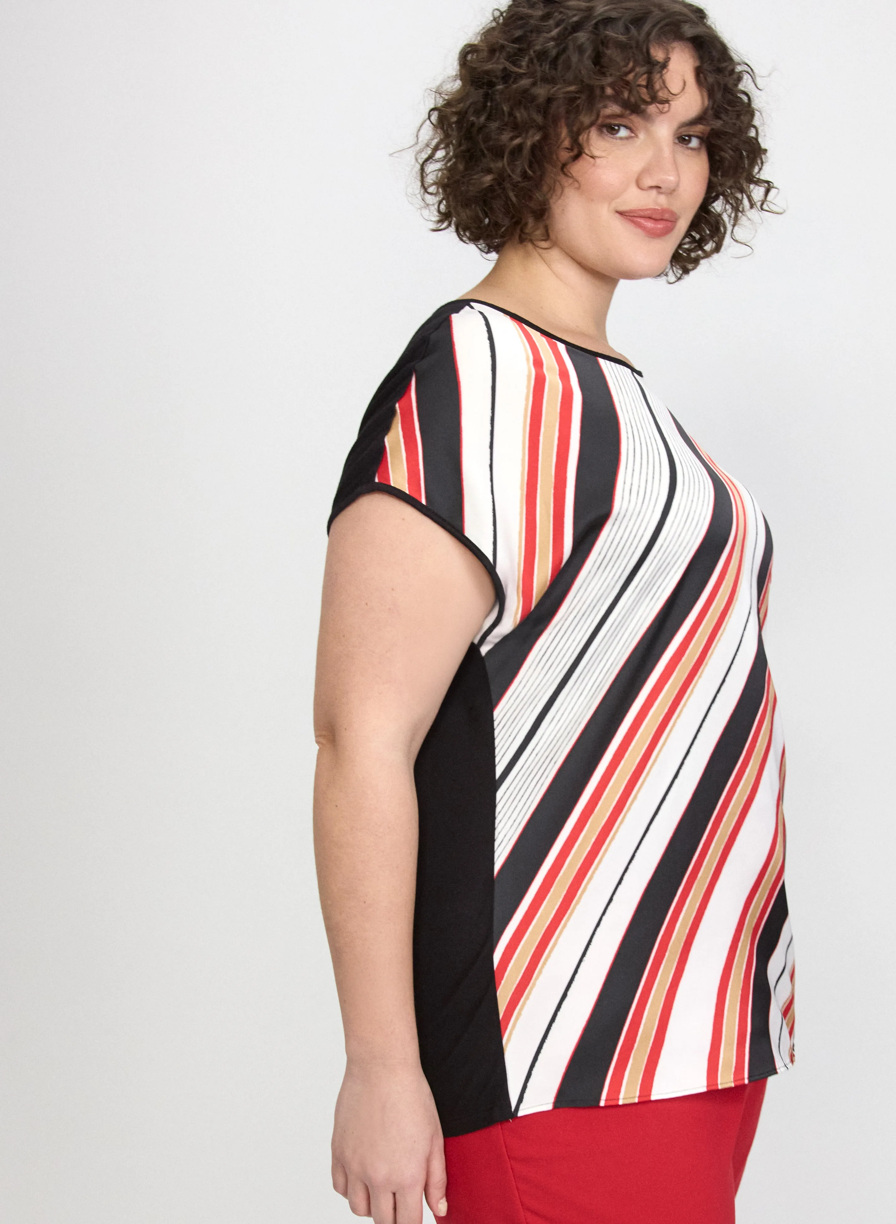 Stripe Front Top sold by Laura product image thumbnail 2