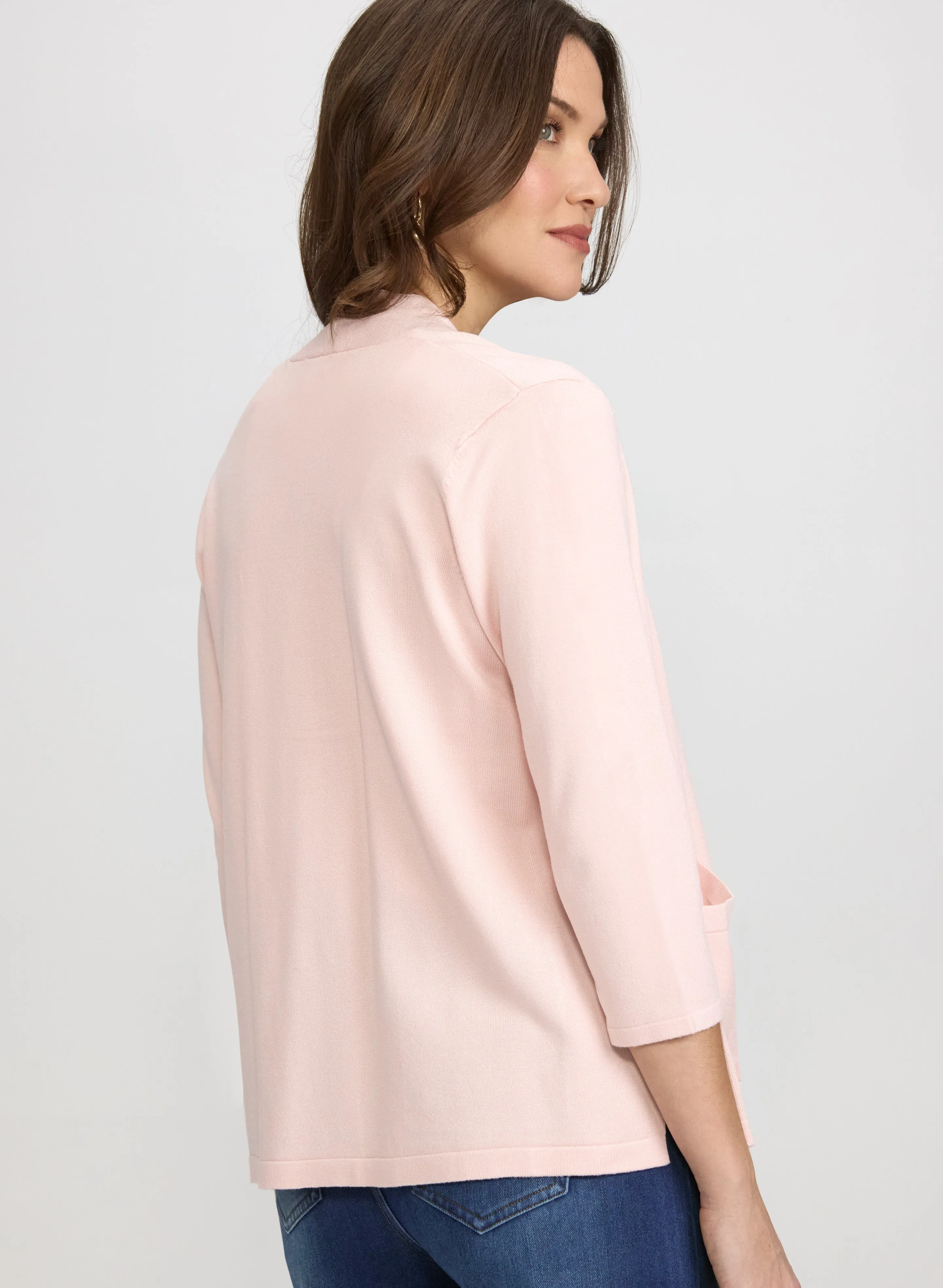 Knit Open-Front Cardigan sold by Laura product image thumbnail 4