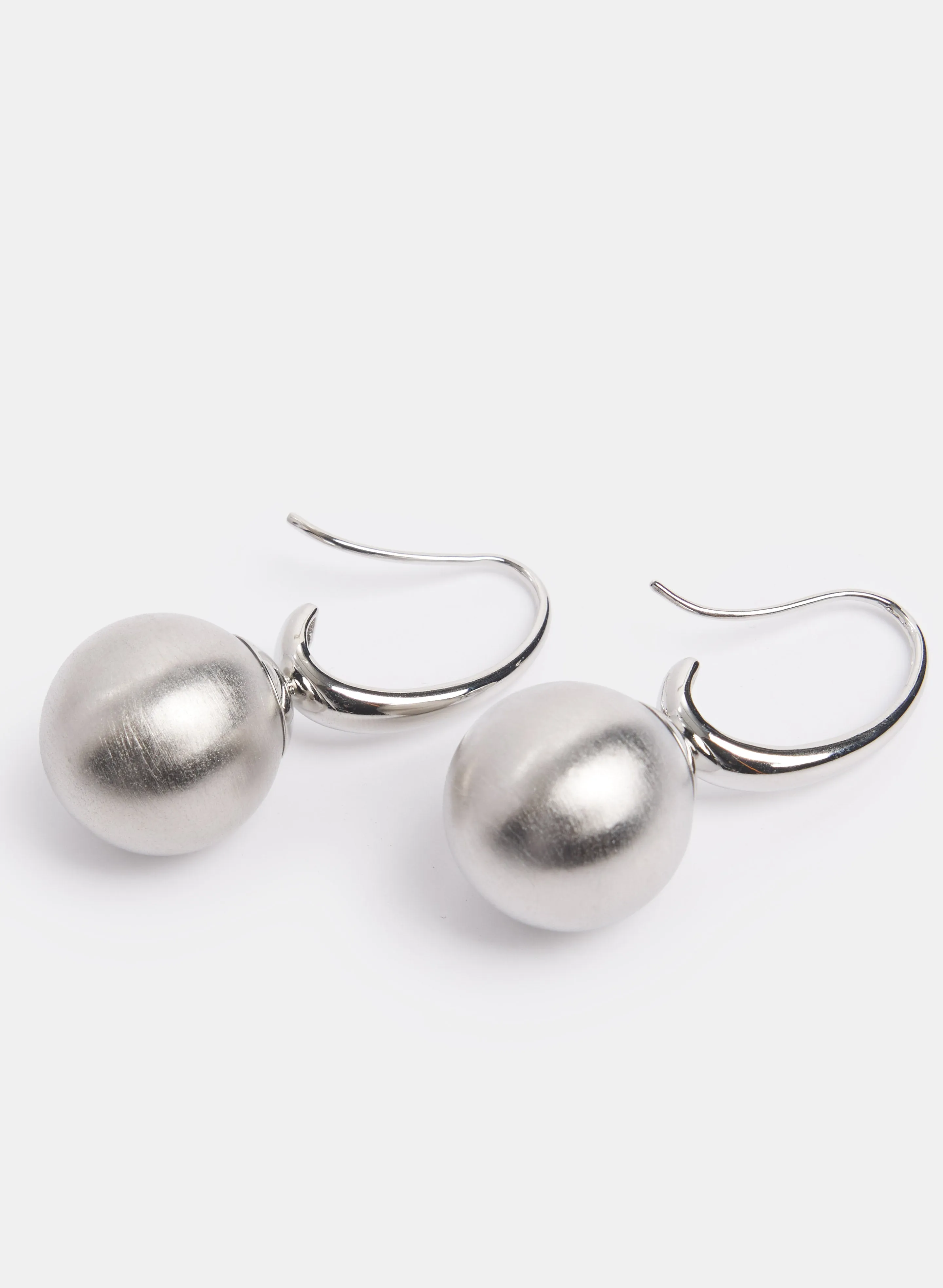 Metallic Ball Drop Earrings sold by Laura product image thumbnail 2