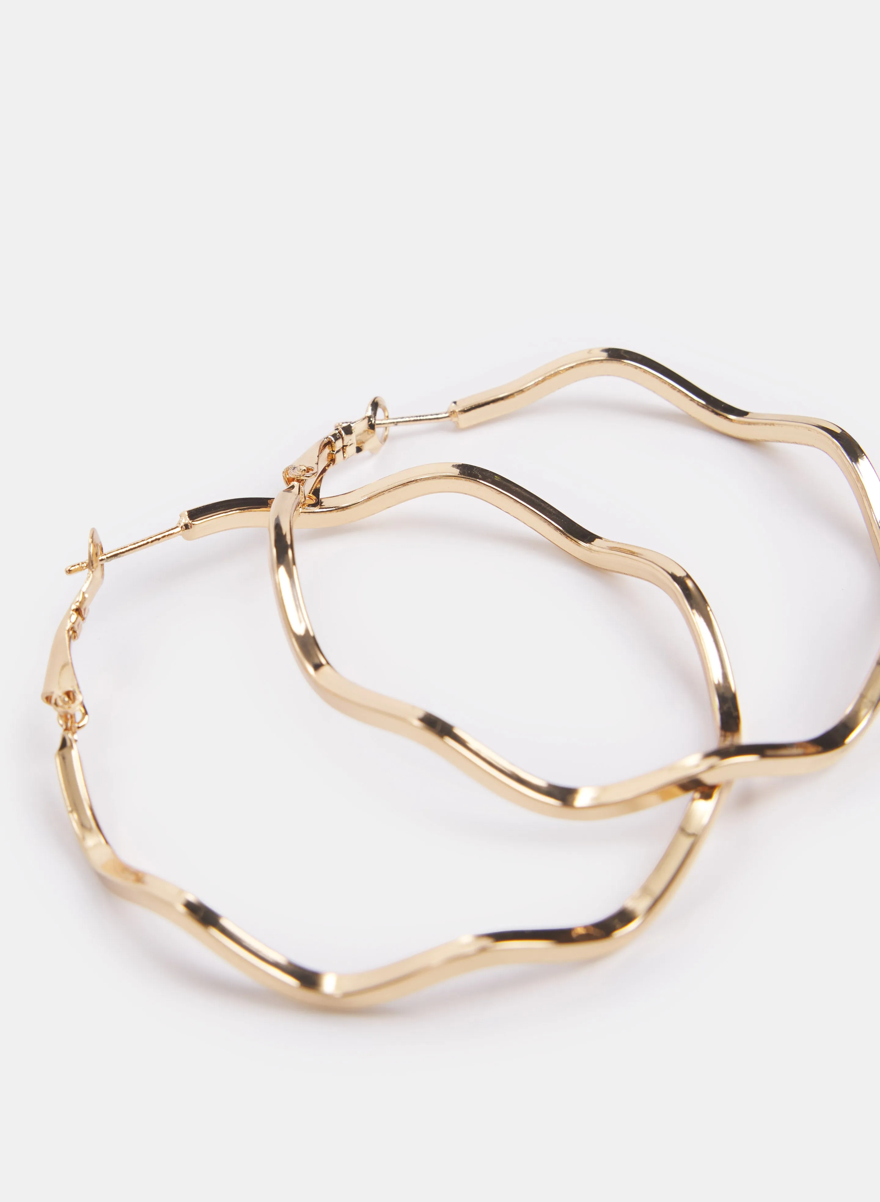 Wavy Hoop Earrings sold by Laura product image thumbnail 2