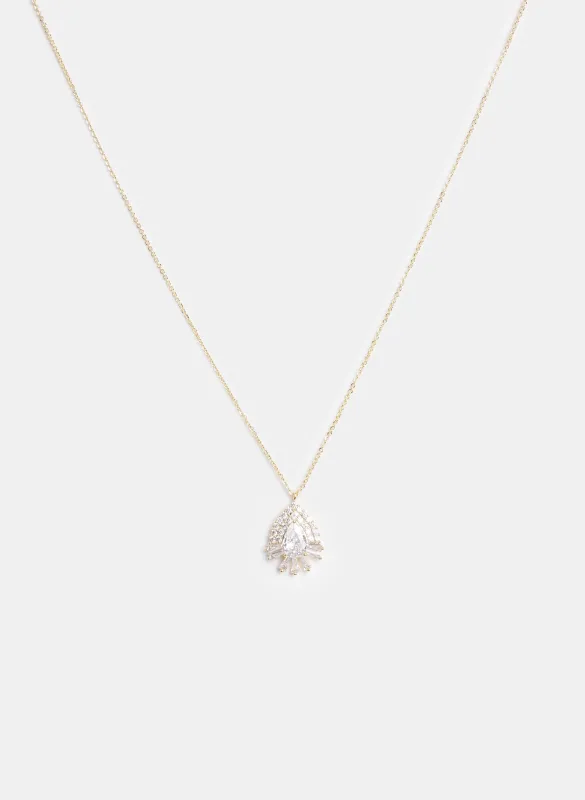 Teardrop Pendant Necklace sold by Laura