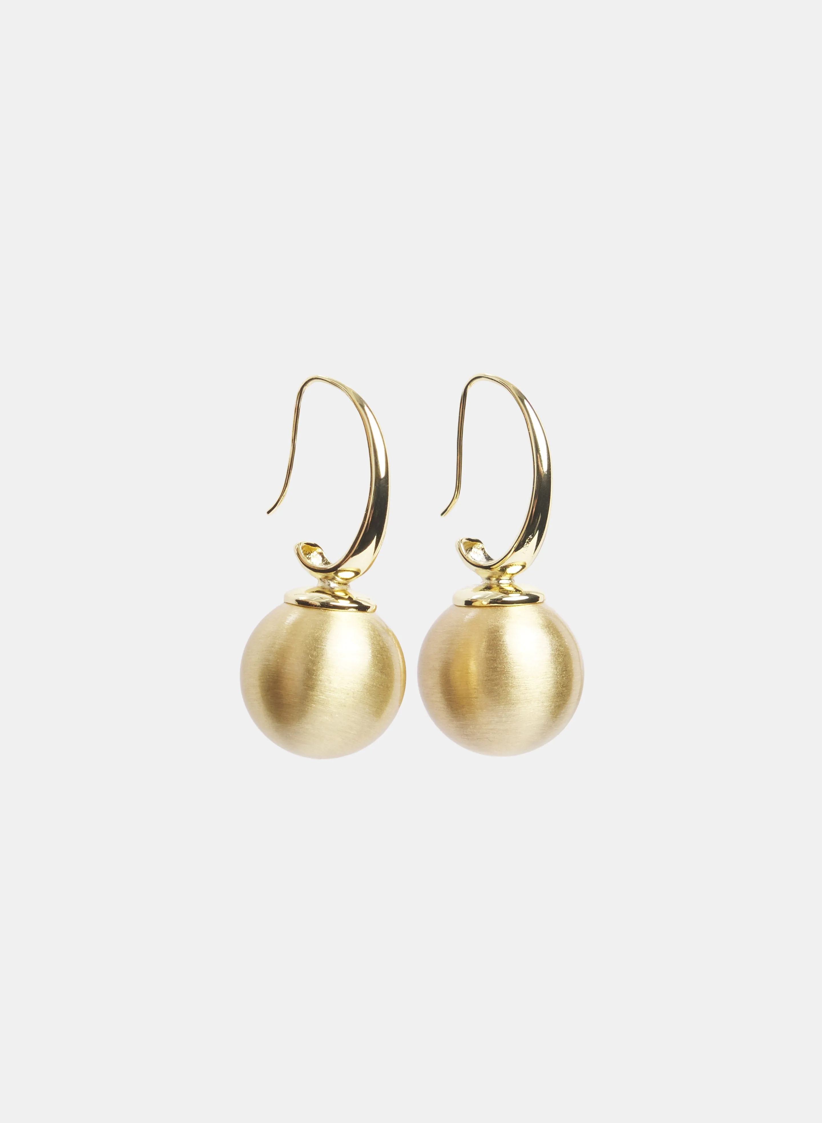 Metallic Ball Drop Earrings sold by Laura product image thumbnail 3