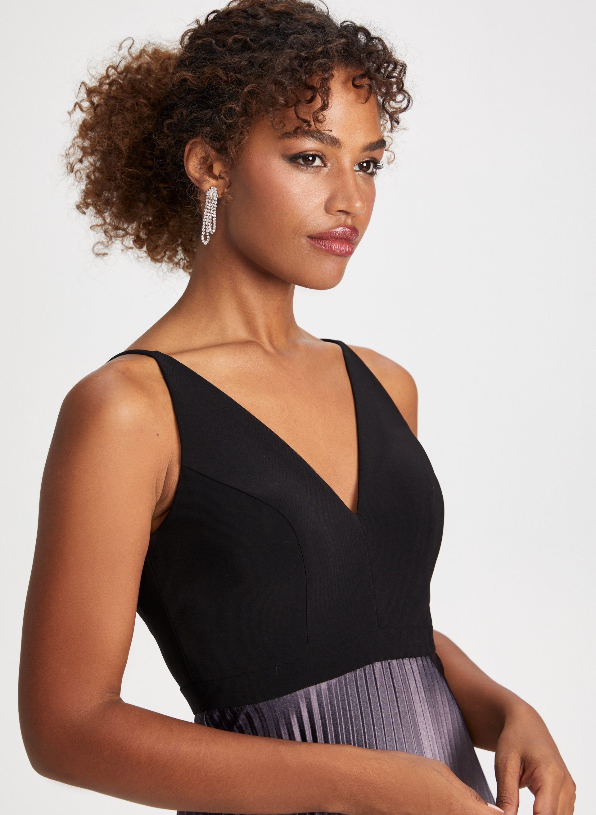 Long Pleated Dress sold by Laura product image thumbnail 5