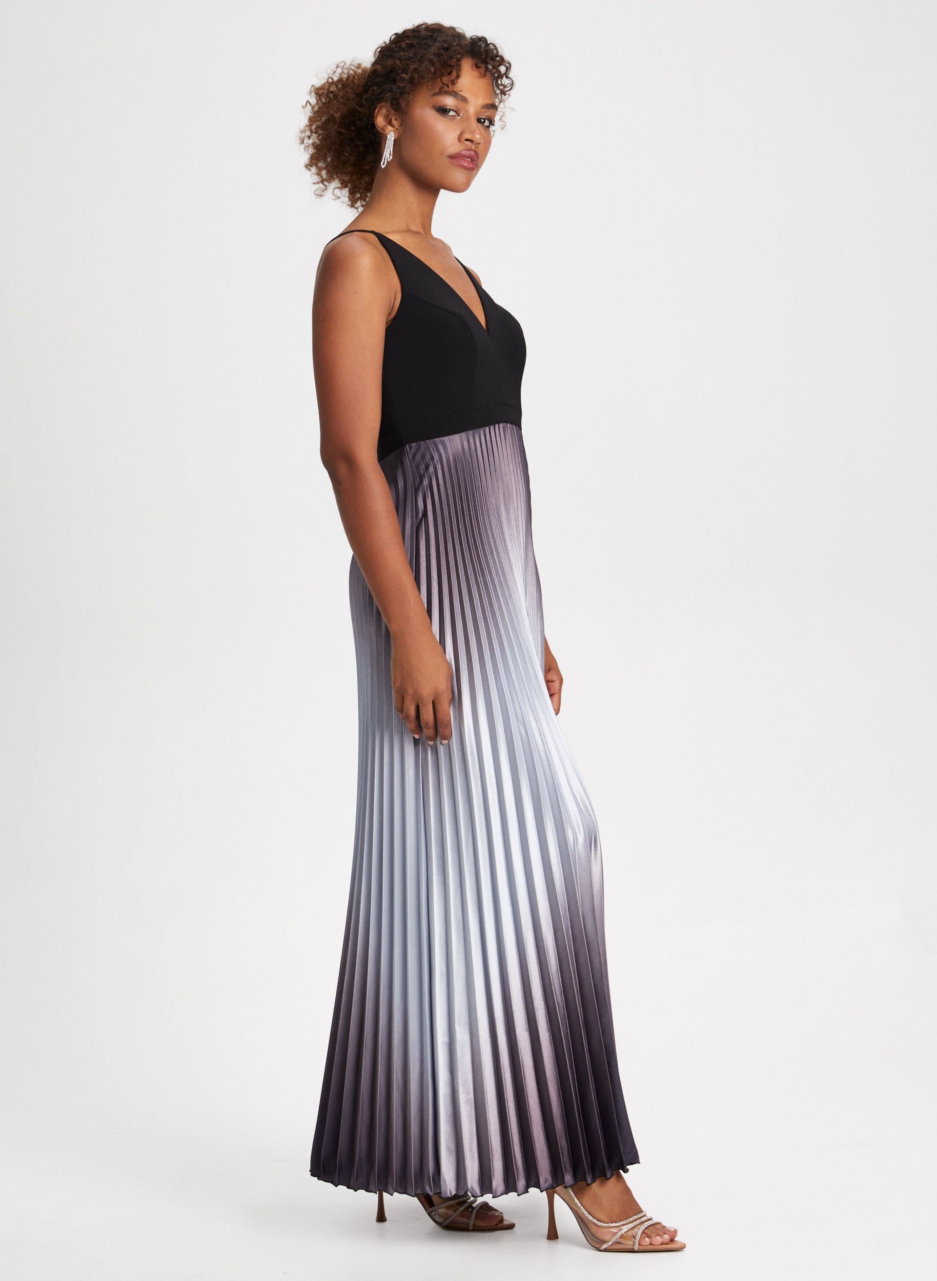 Long Pleated Dress sold by Laura product image thumbnail 2
