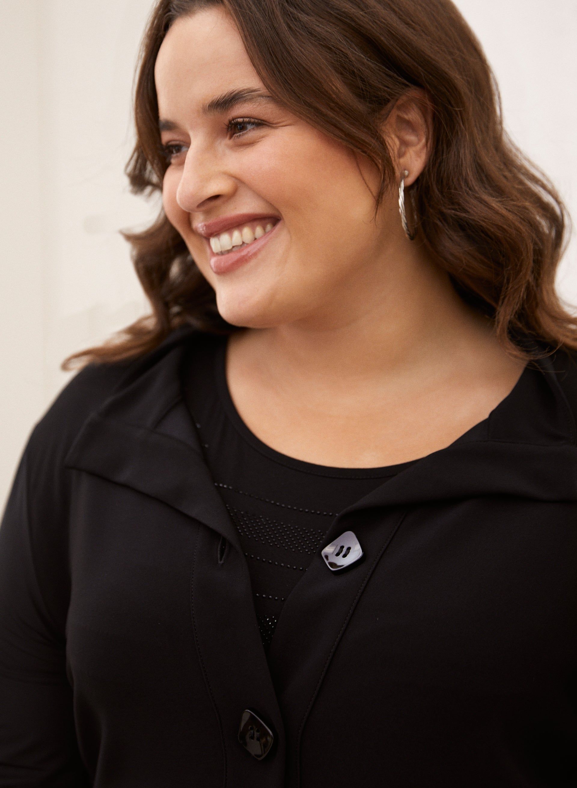 Joseph Ribkoff - 3/4 Sleeve Cardigan sold by Laura product image thumbnail 2