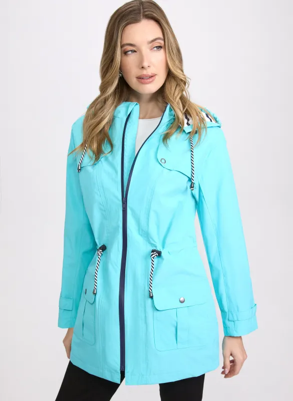 Waterproof Nylon Raincoat sold by Laura