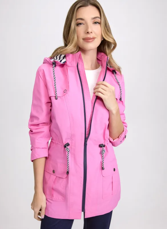 Waterproof Nylon Raincoat sold by Laura