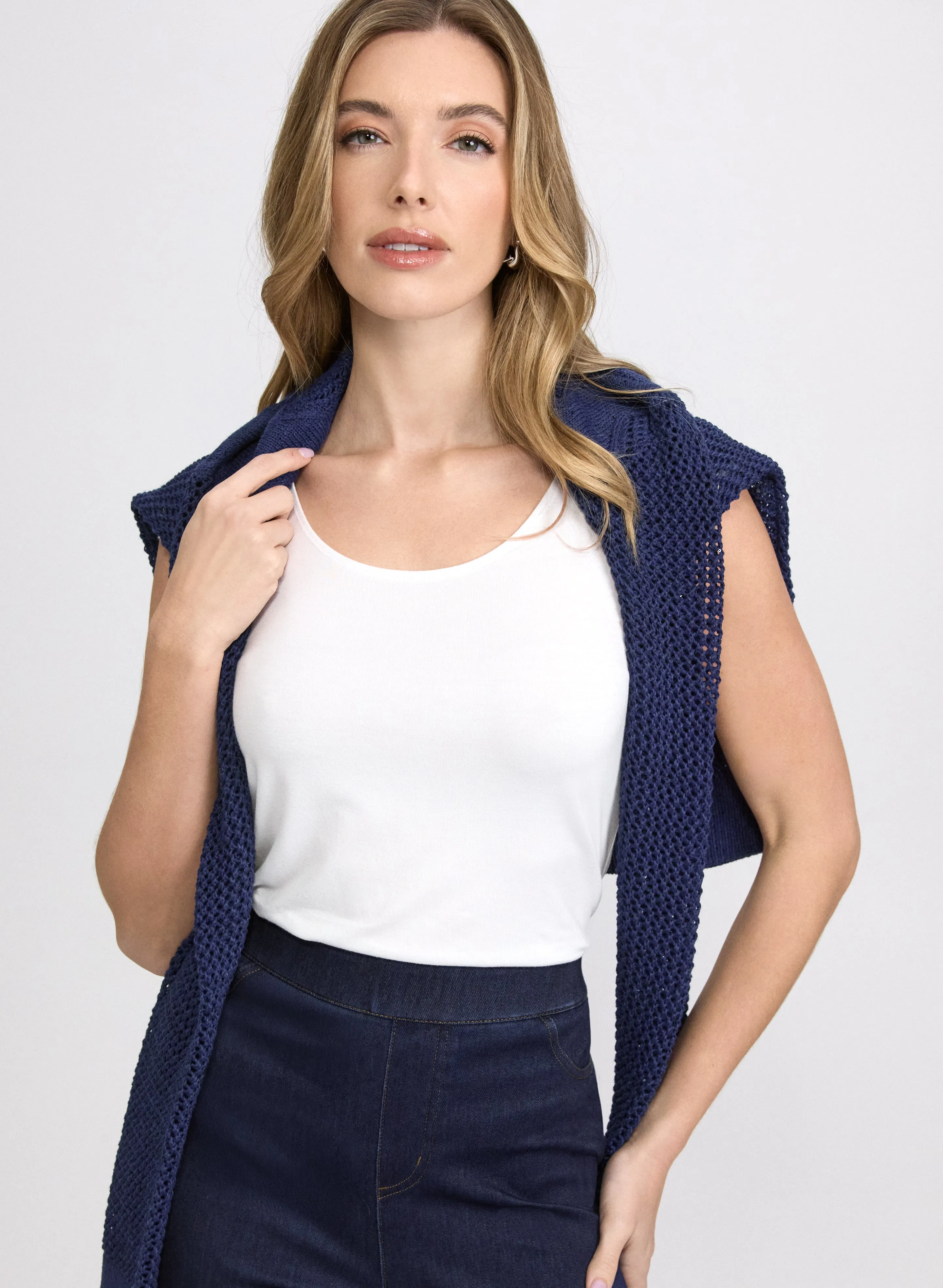 Scoop Neck Tank Top sold by Laura