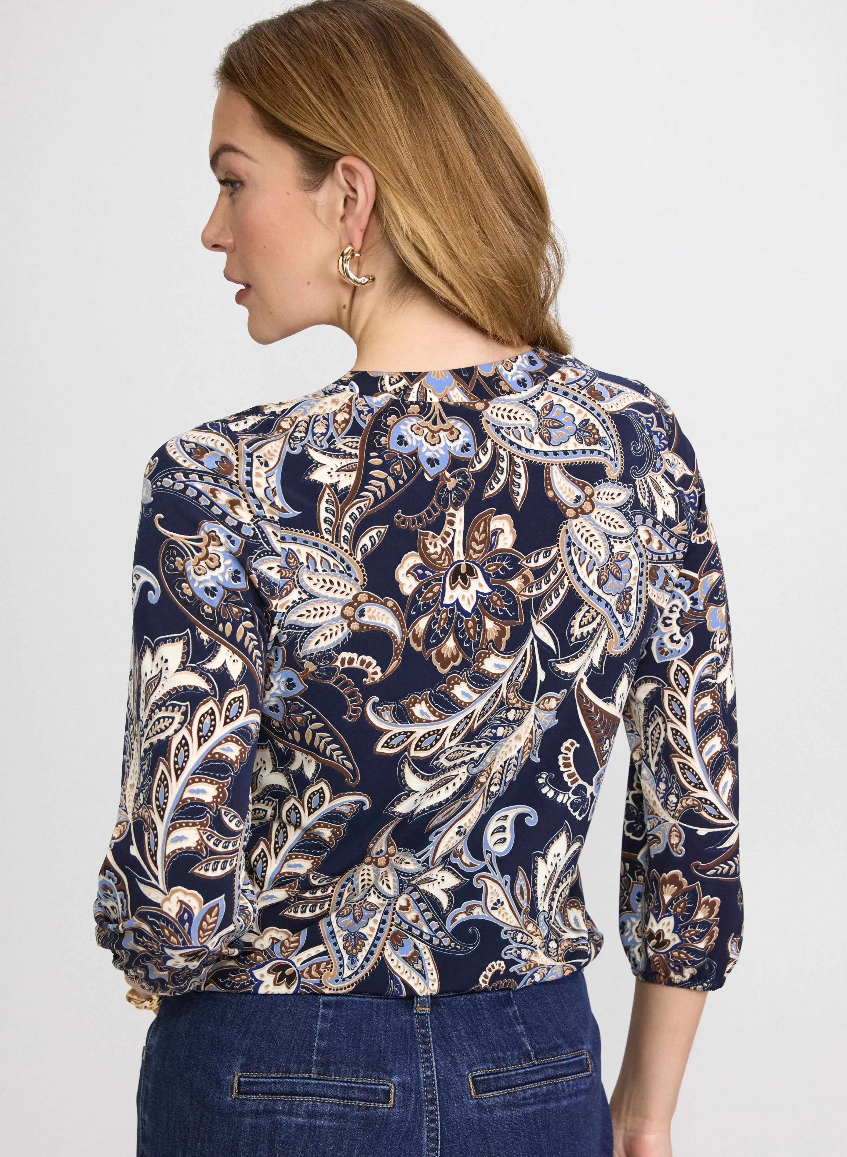 Paisley Print Top sold by Laura product image thumbnail 4