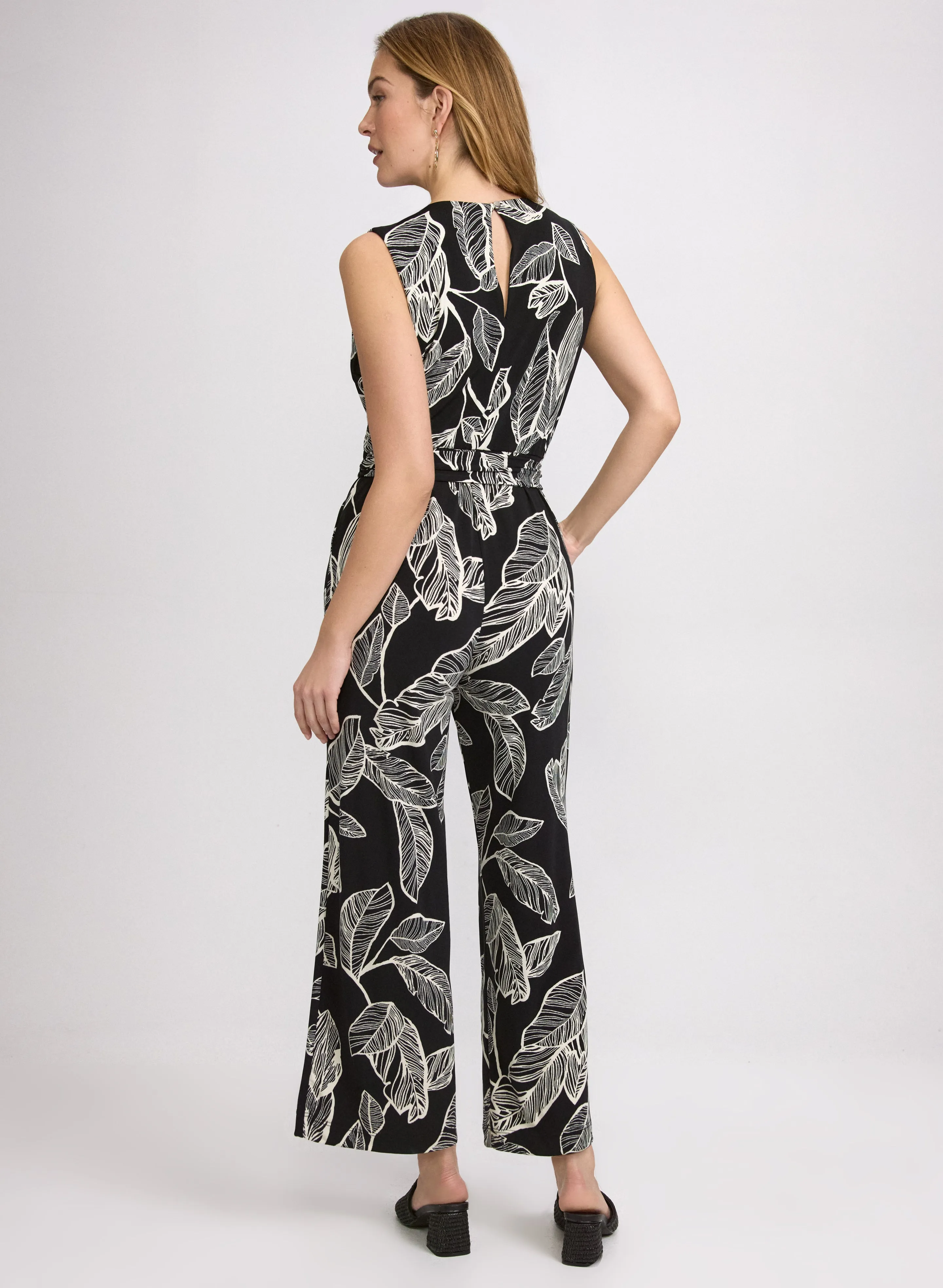 Leaf Print Jumpsuit sold by Laura product image thumbnail 2
