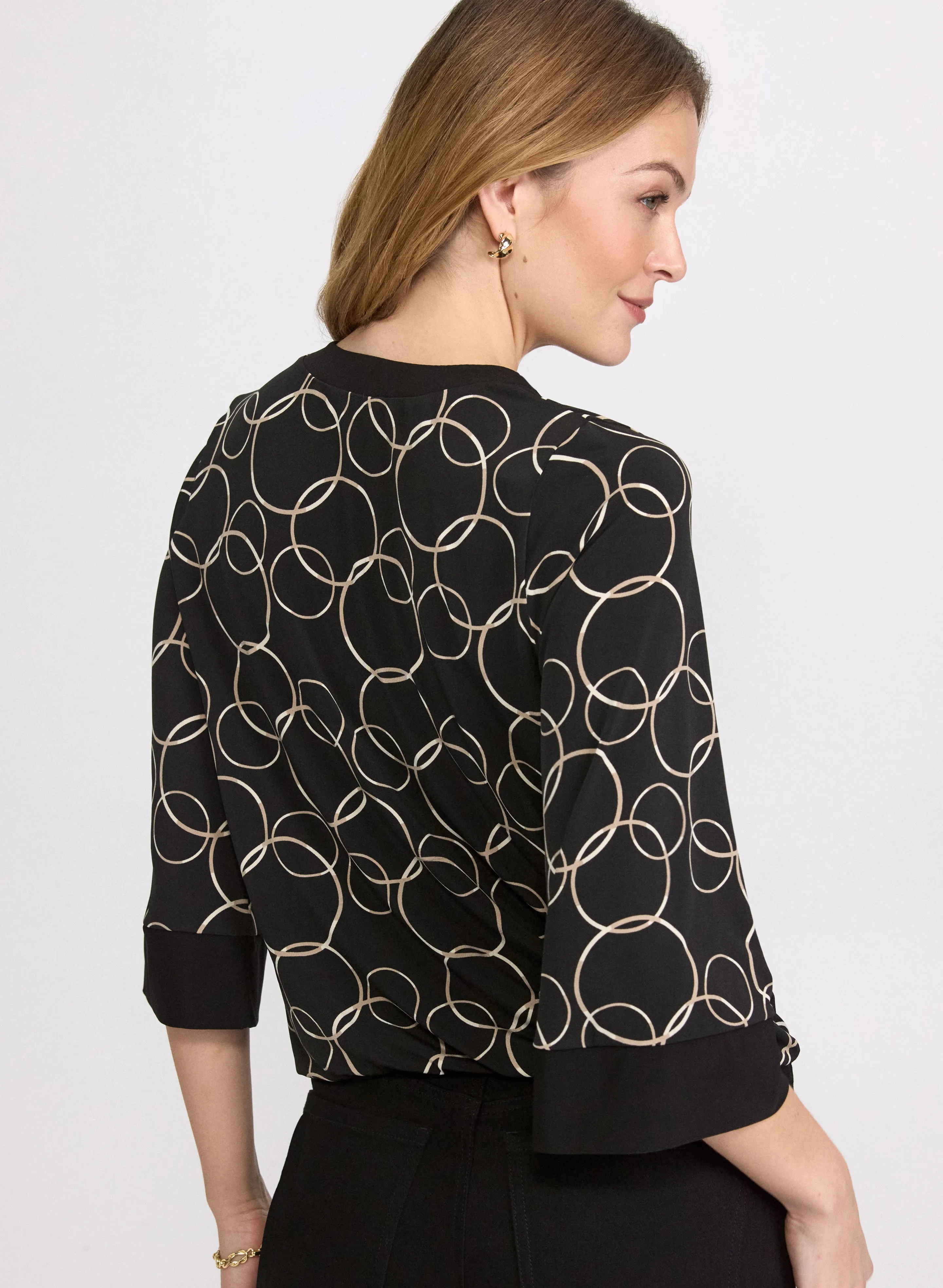 Circle Print Top sold by Laura product image thumbnail 4