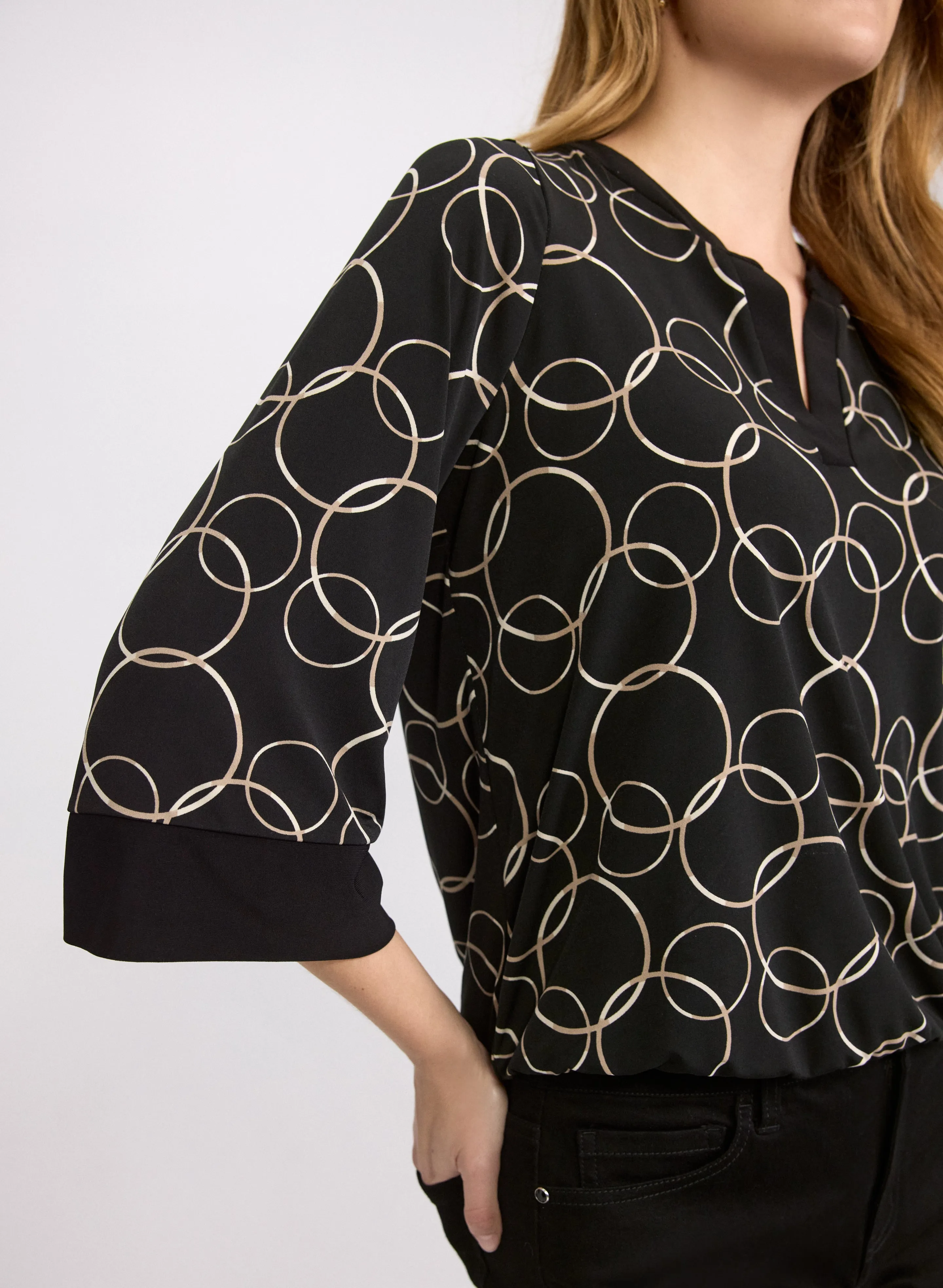 Circle Print Top sold by Laura product image thumbnail 5