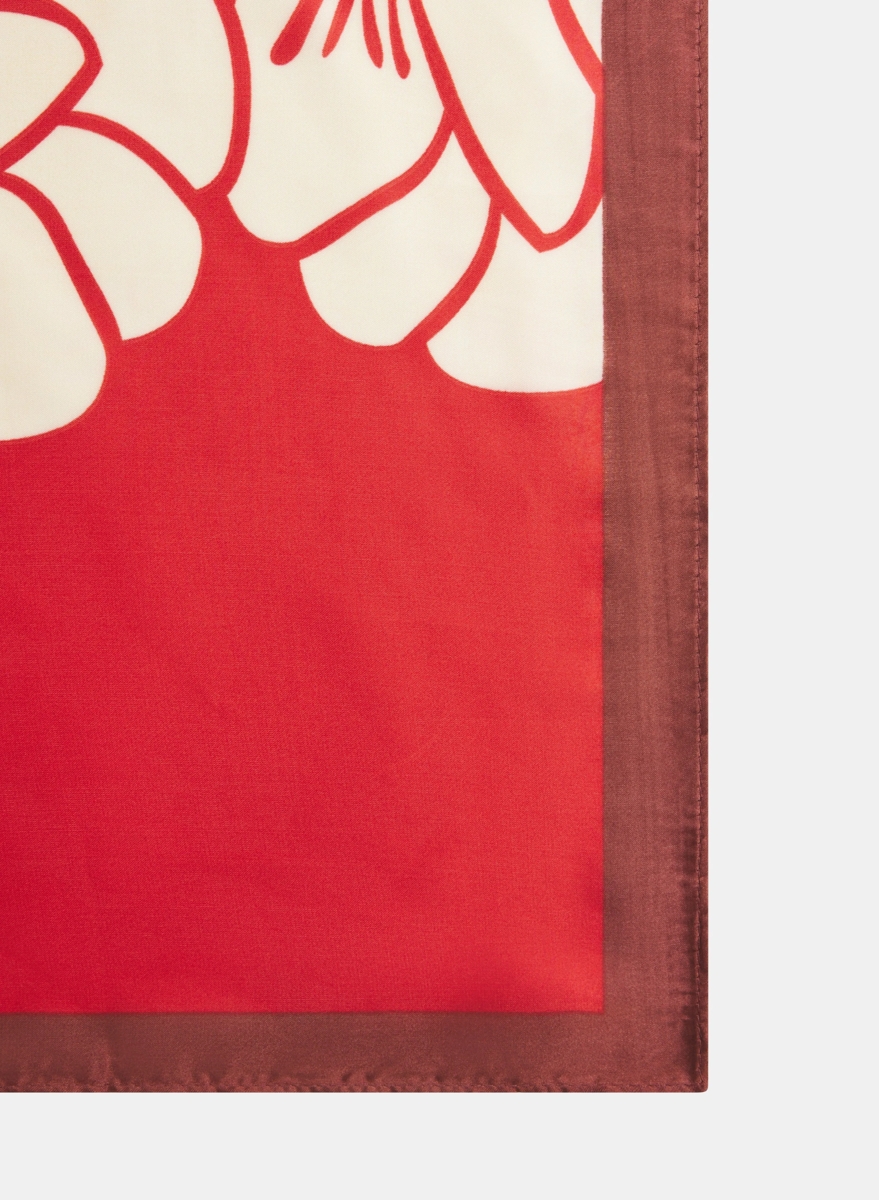 Floral Placement Print Scarf sold by Laura product image thumbnail 3