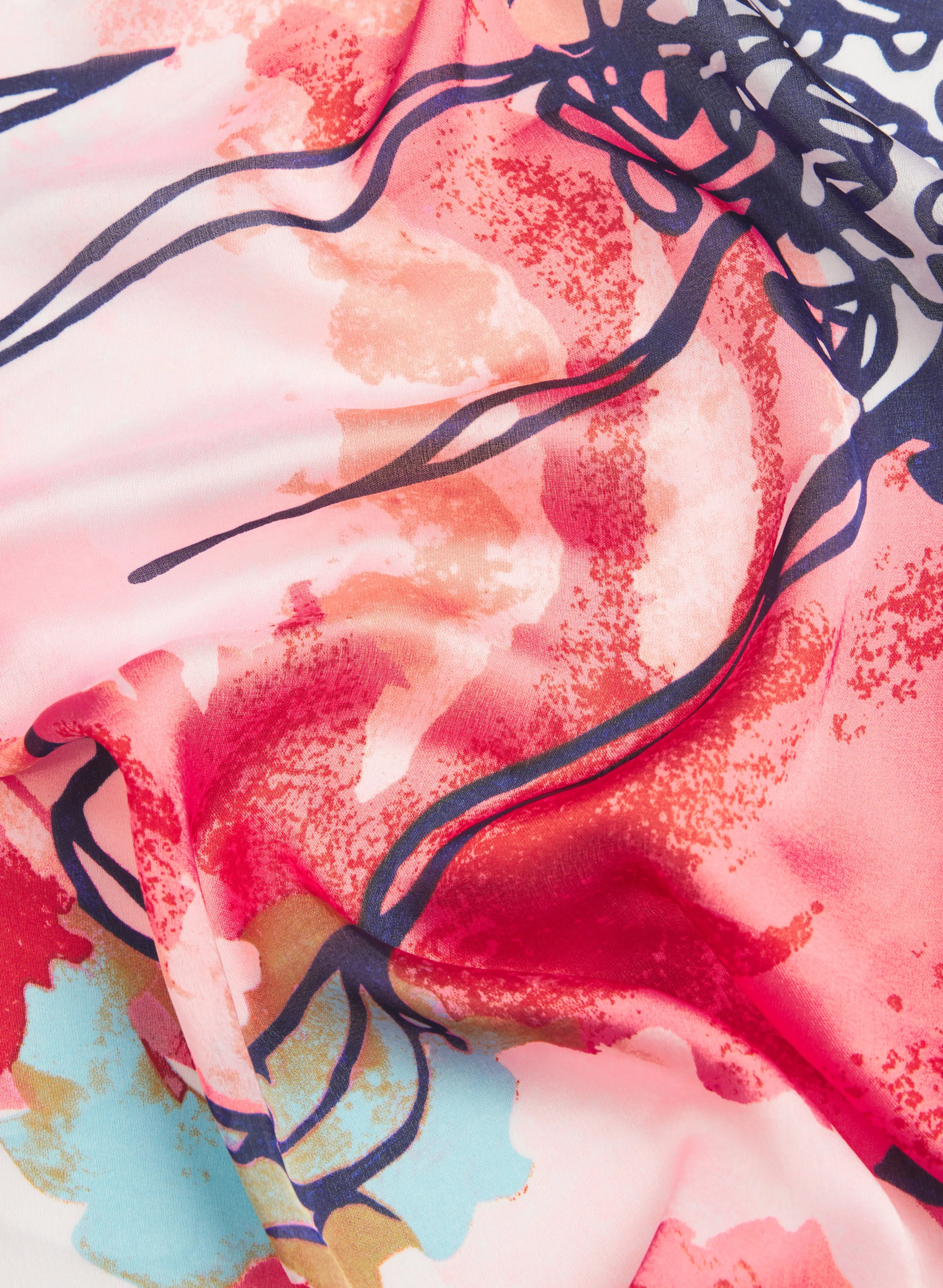 Abstract Floral Scarf sold by Laura product image thumbnail 2