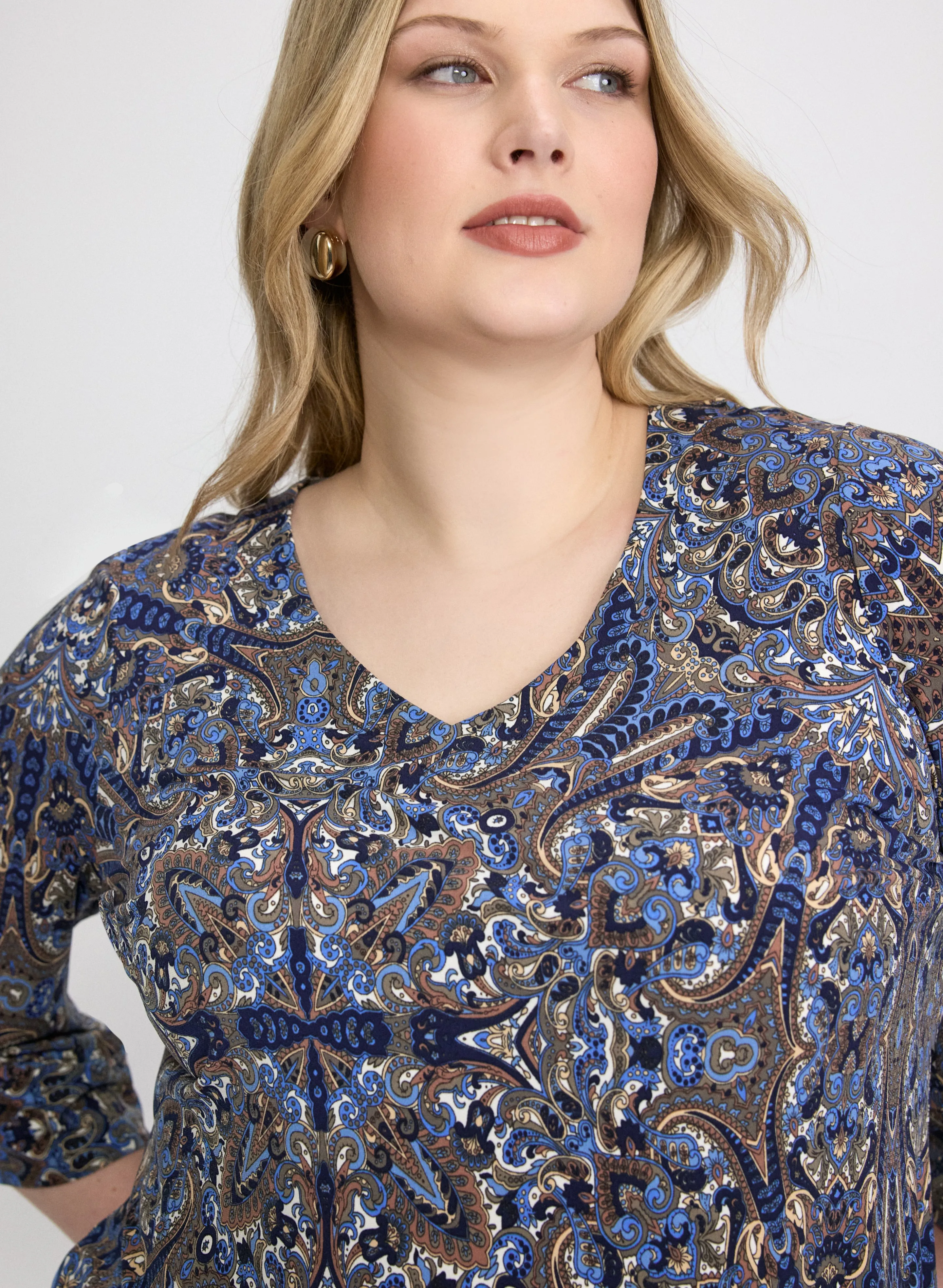 Paisley Print Tunic sold by Laura product image thumbnail 2