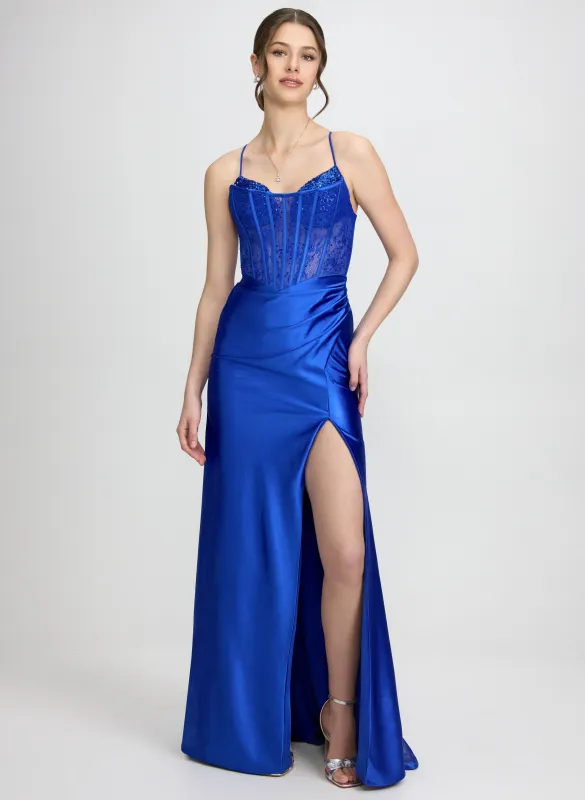 Sweetheart Neck Corset Dress sold by Laura