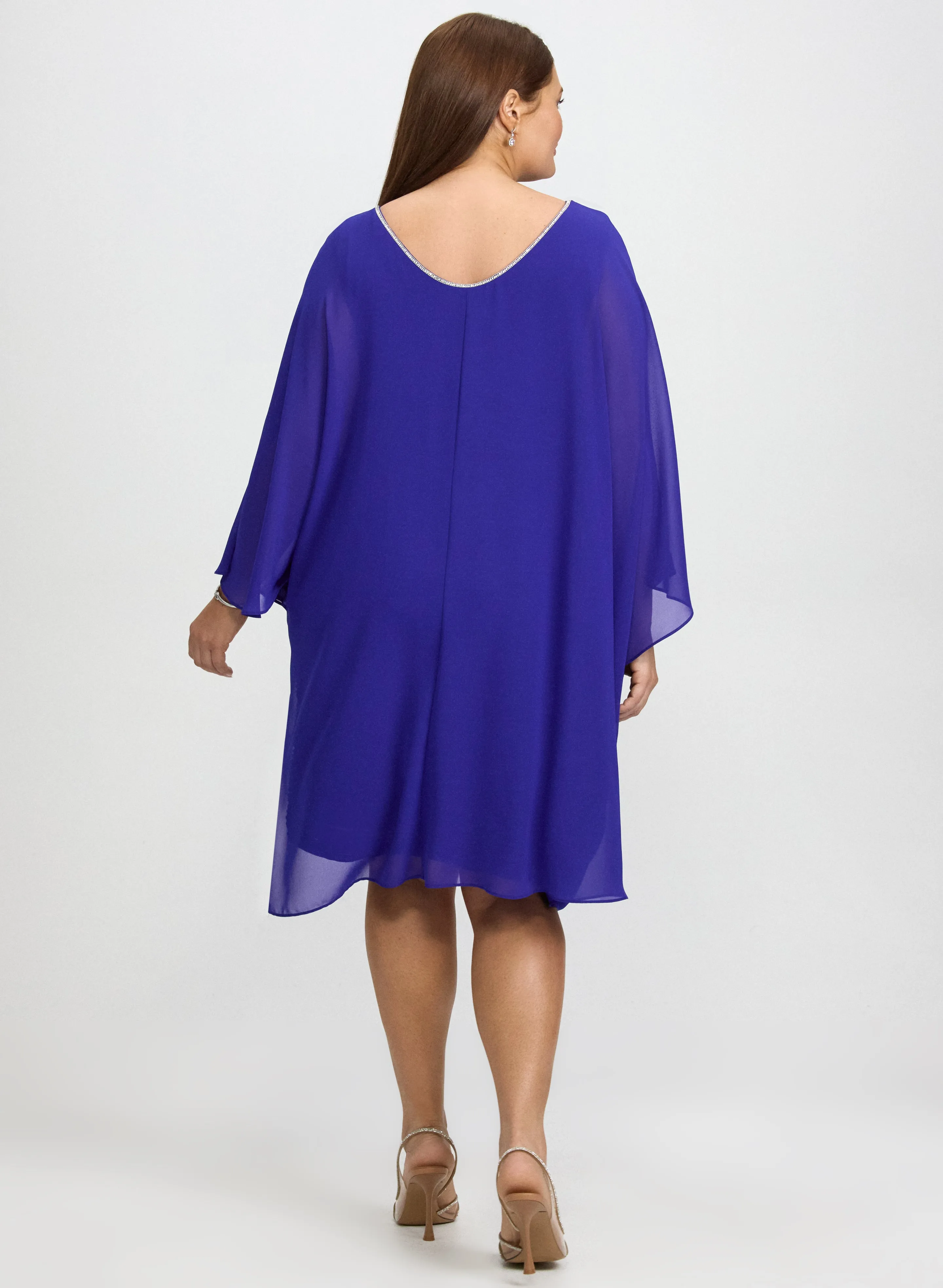 Joseph Ribkoff - Layered Textured Dress sold by Laura product image thumbnail 2
