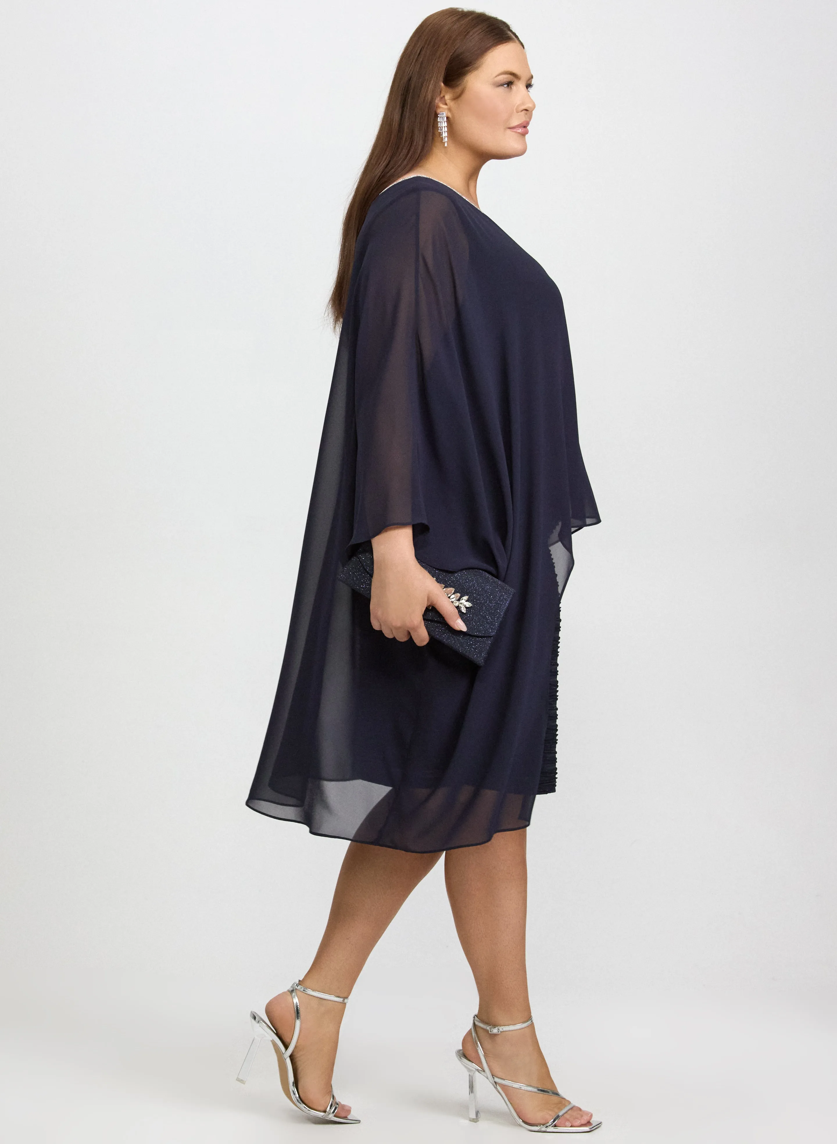 Joseph Ribkoff - Layered Textured Dress sold by Laura product image thumbnail 3