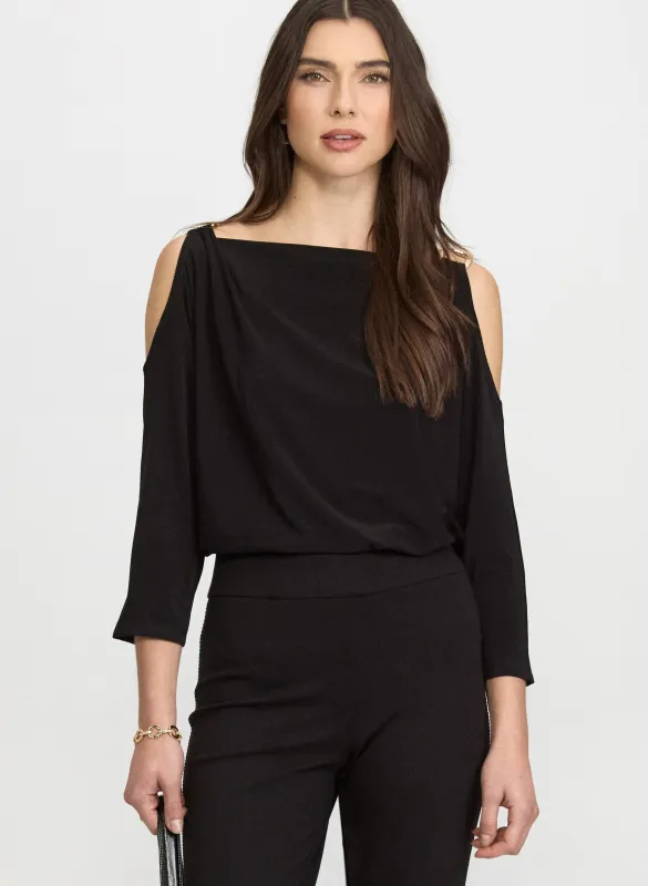 Chain Link Detail Top sold by Laura