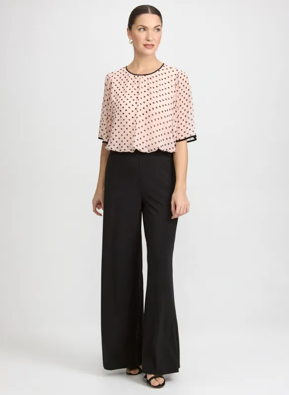 Polka Dot Jumpsuit made by Laura
