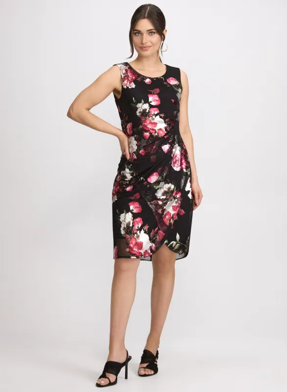 Floral Draped Dress sold by Laura