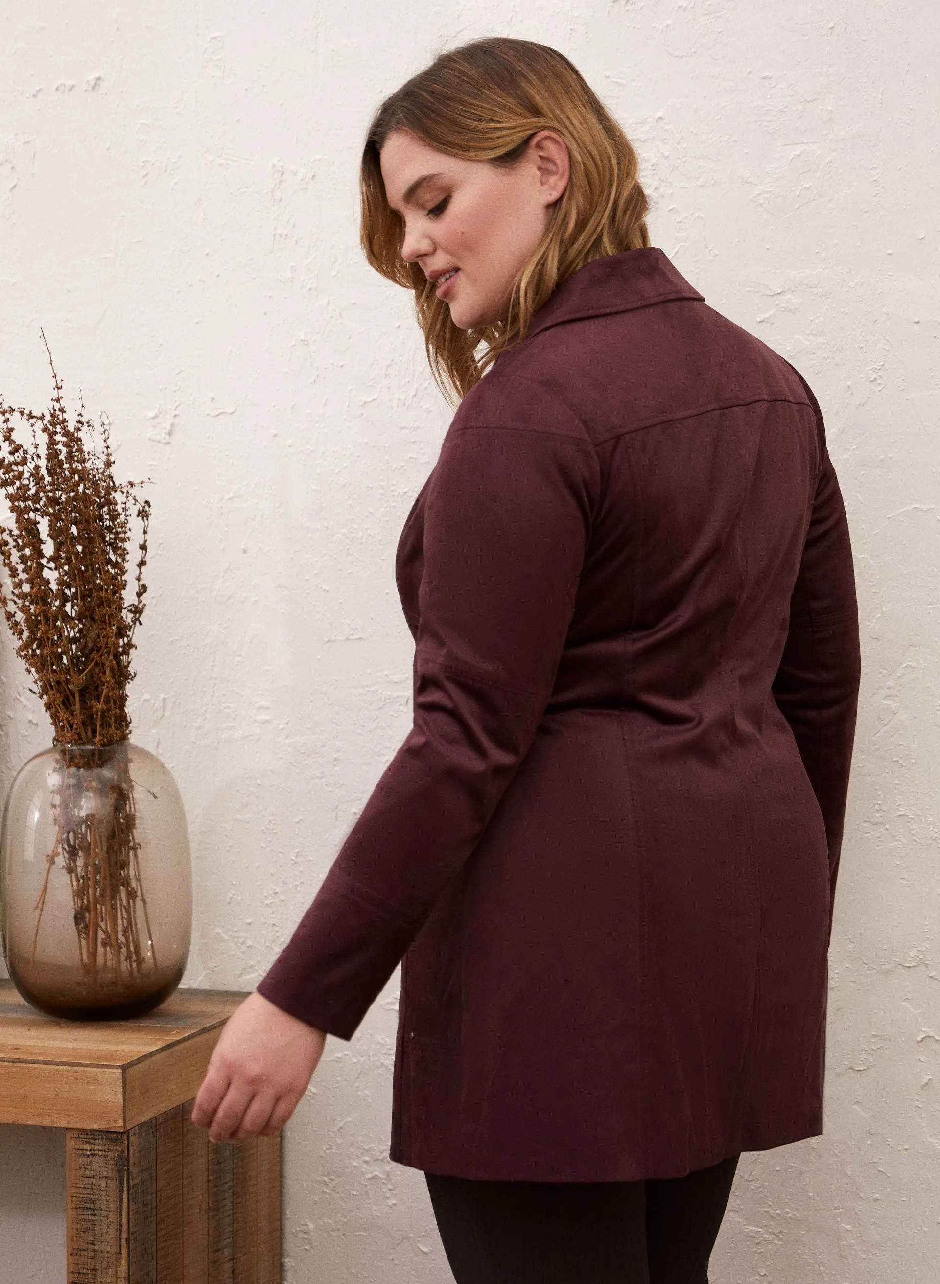 Long Notch Collar Jacket sold by Laura product image thumbnail 2