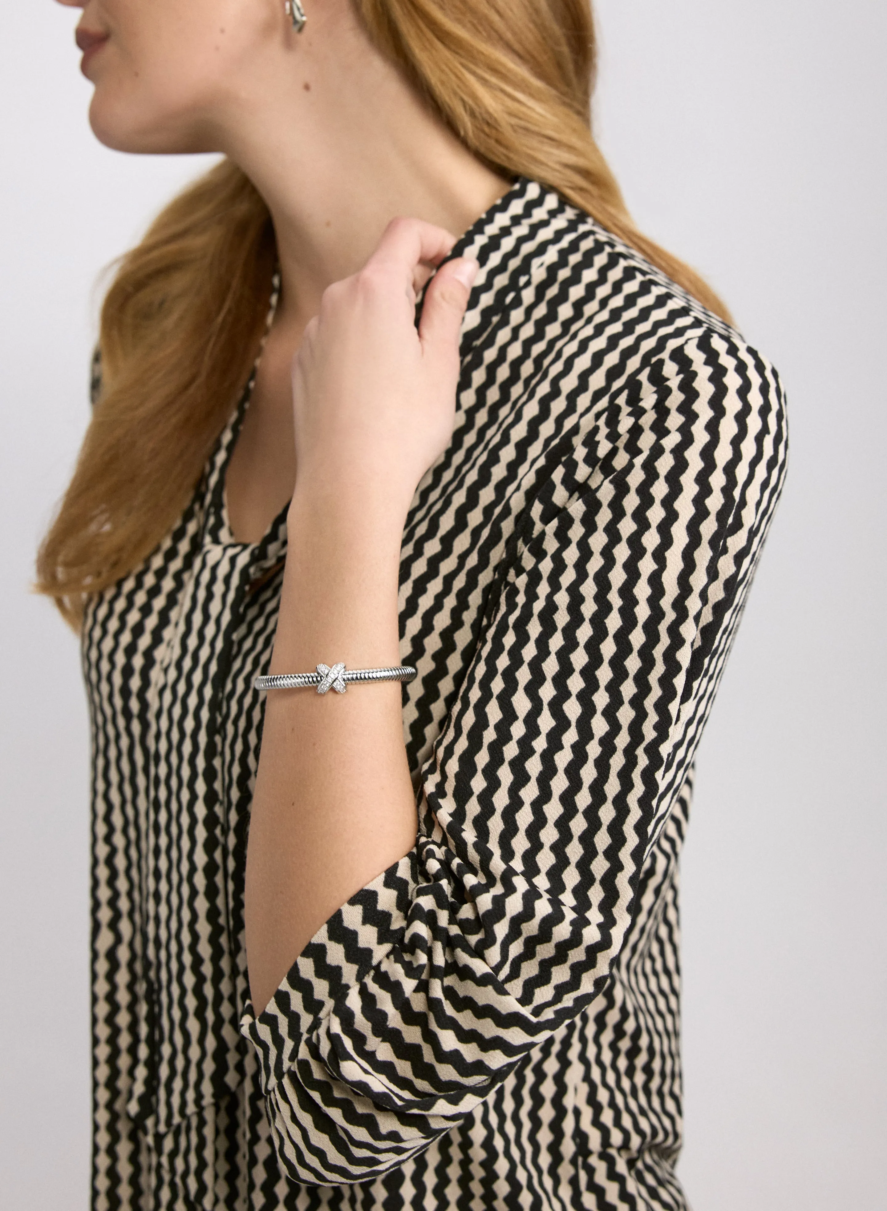 Wavy Stripe Print Top sold by Laura product image thumbnail 5