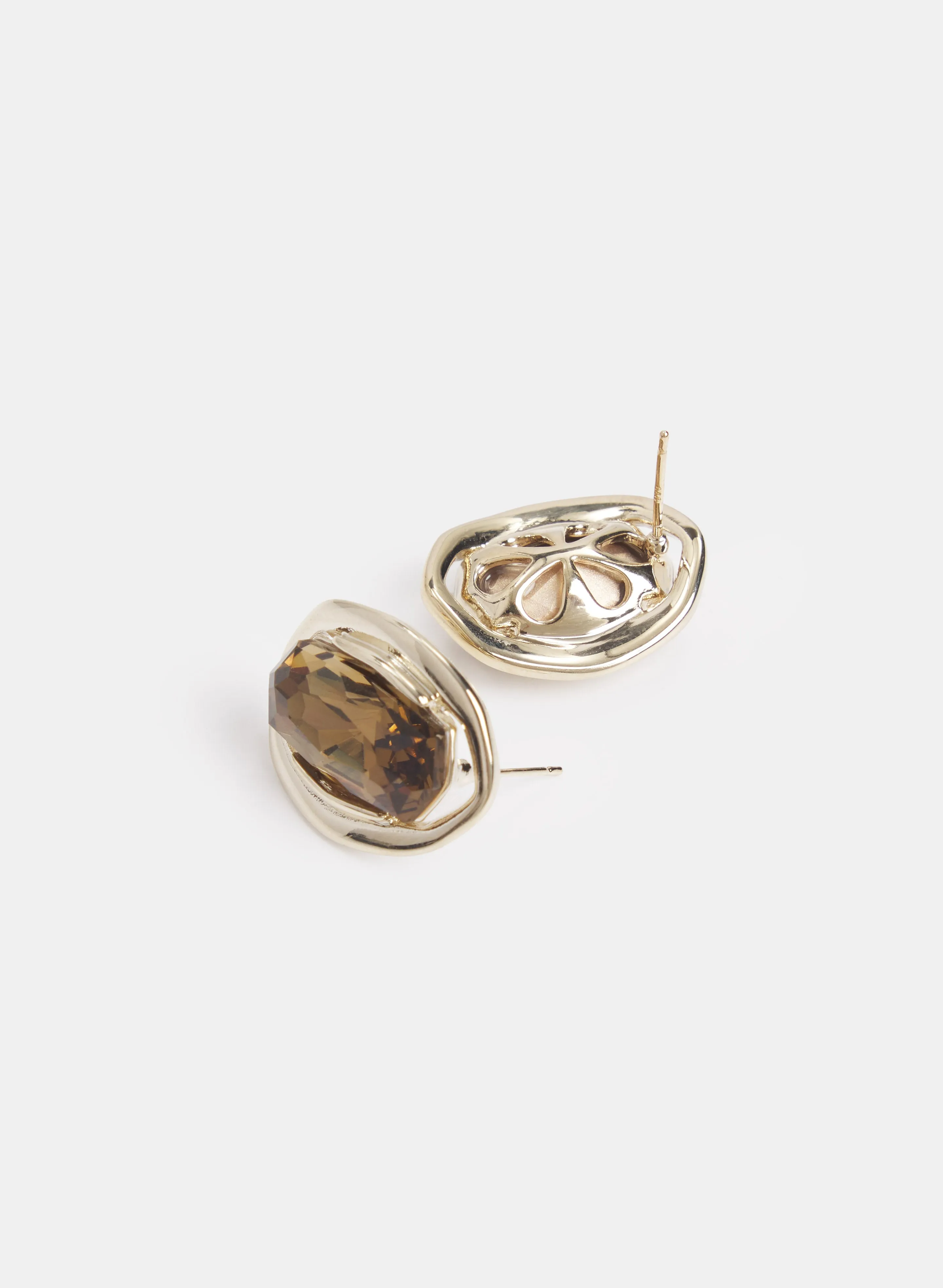 Faceted Stone Earrings sold by Laura product image thumbnail 2