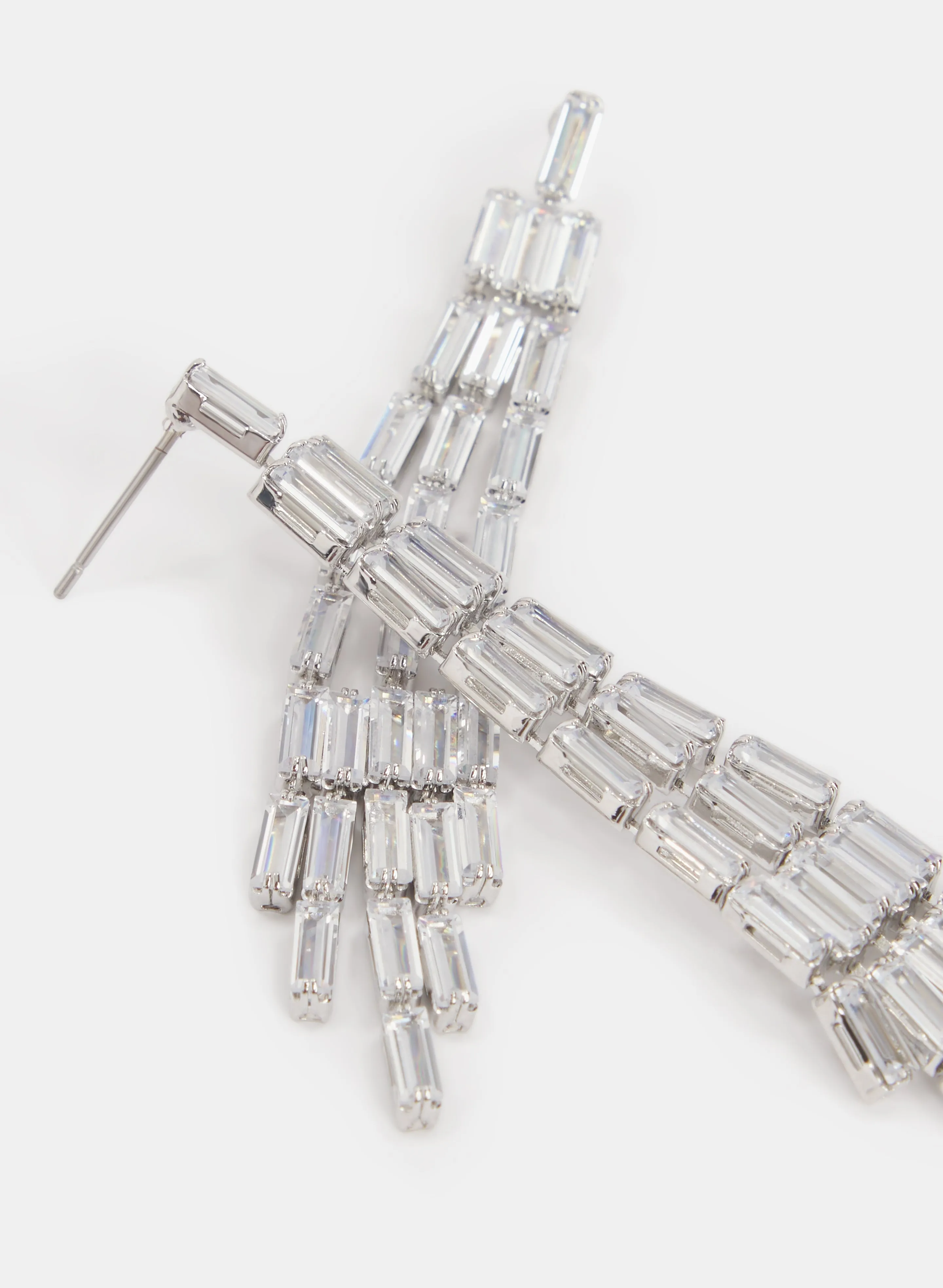 Baguette Chandelier Earrings sold by Laura product image thumbnail 3