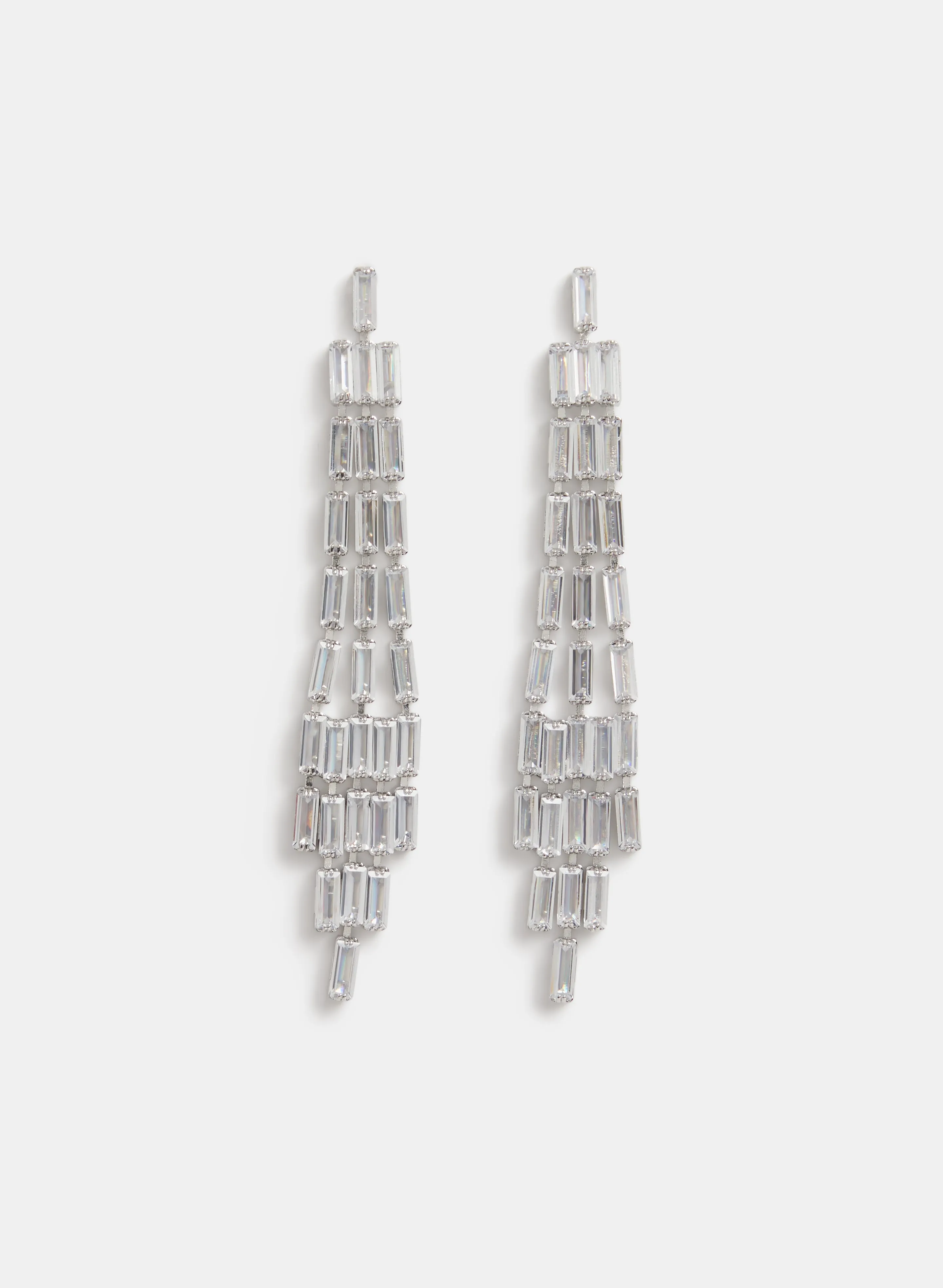 Baguette Chandelier Earrings sold by Laura