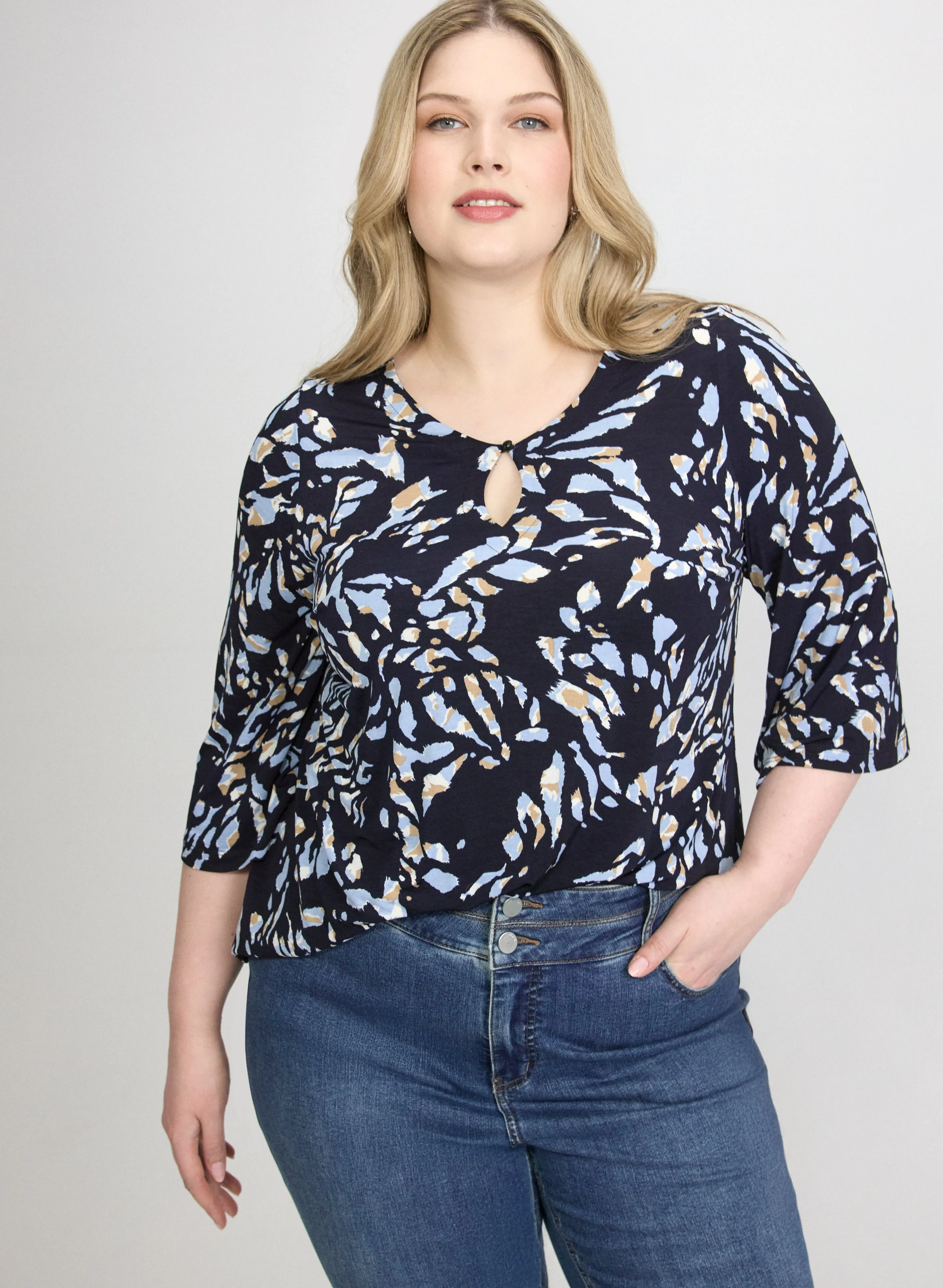 Animal Print Top sold by Laura