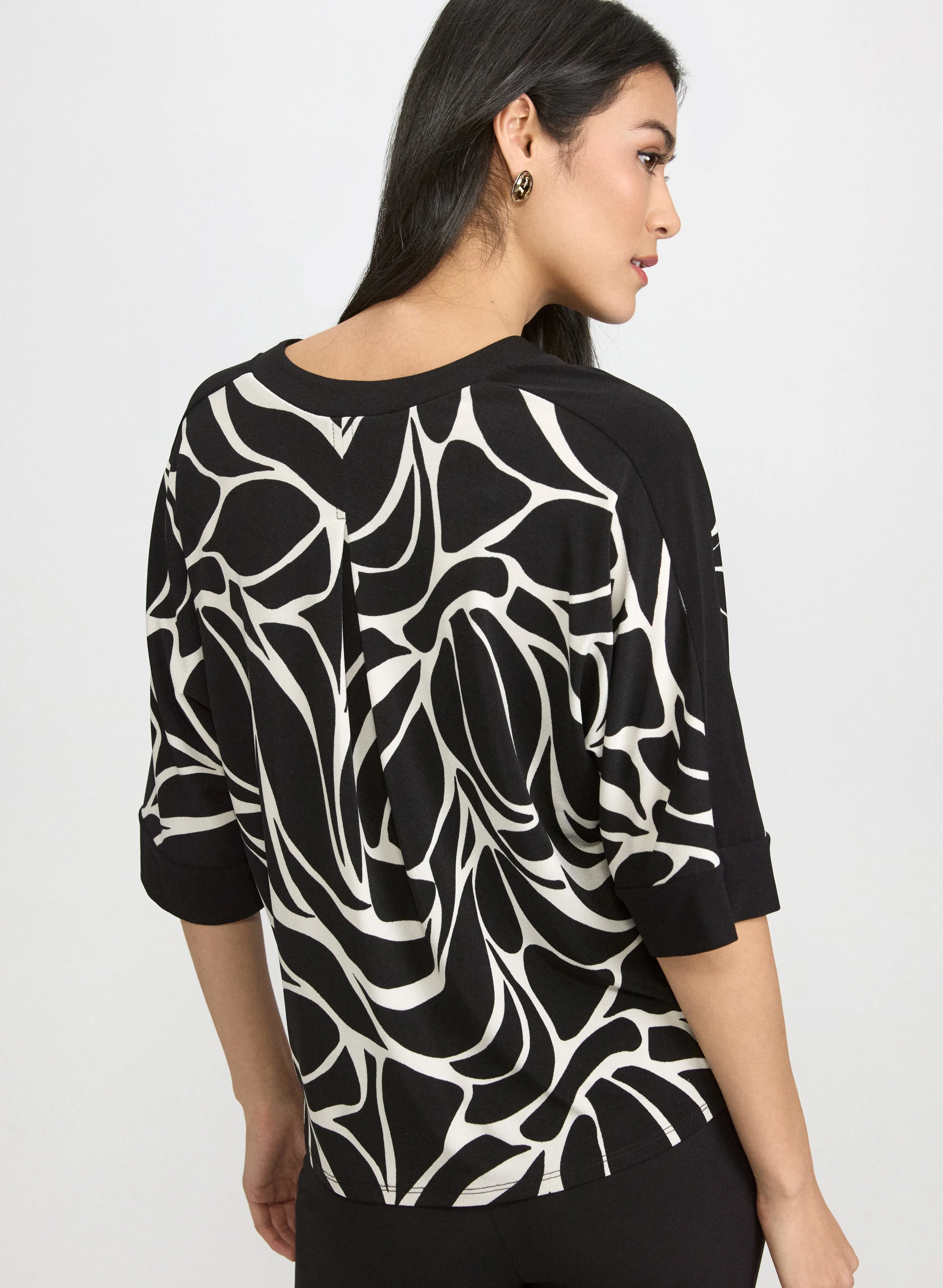 Elbow Sleeve Top sold by Laura product image thumbnail 3