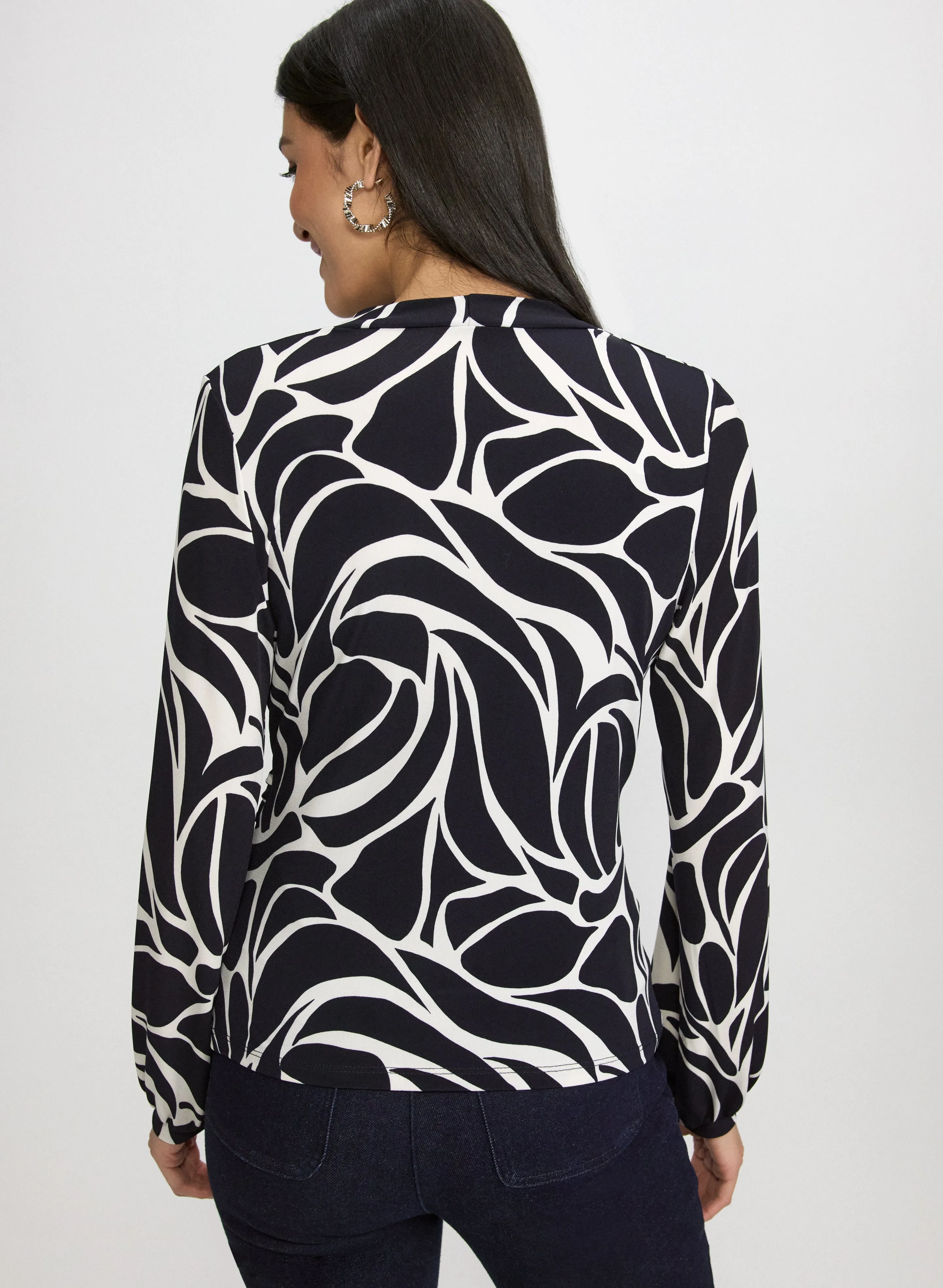 Abstract Long Sleeve Top sold by Laura product image thumbnail 3