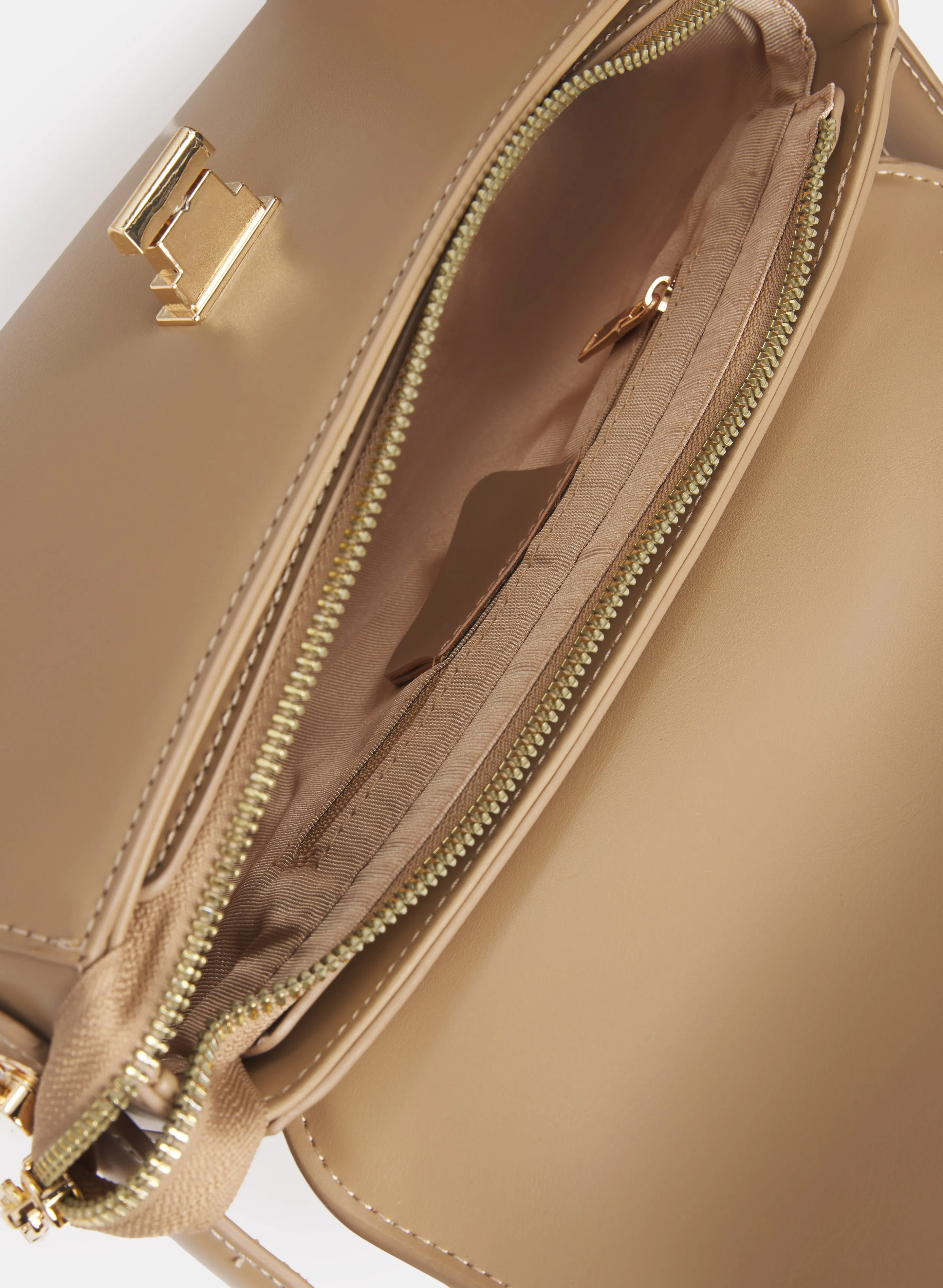 Vegan Leather Elongated Handbag sold by Laura product image thumbnail 4