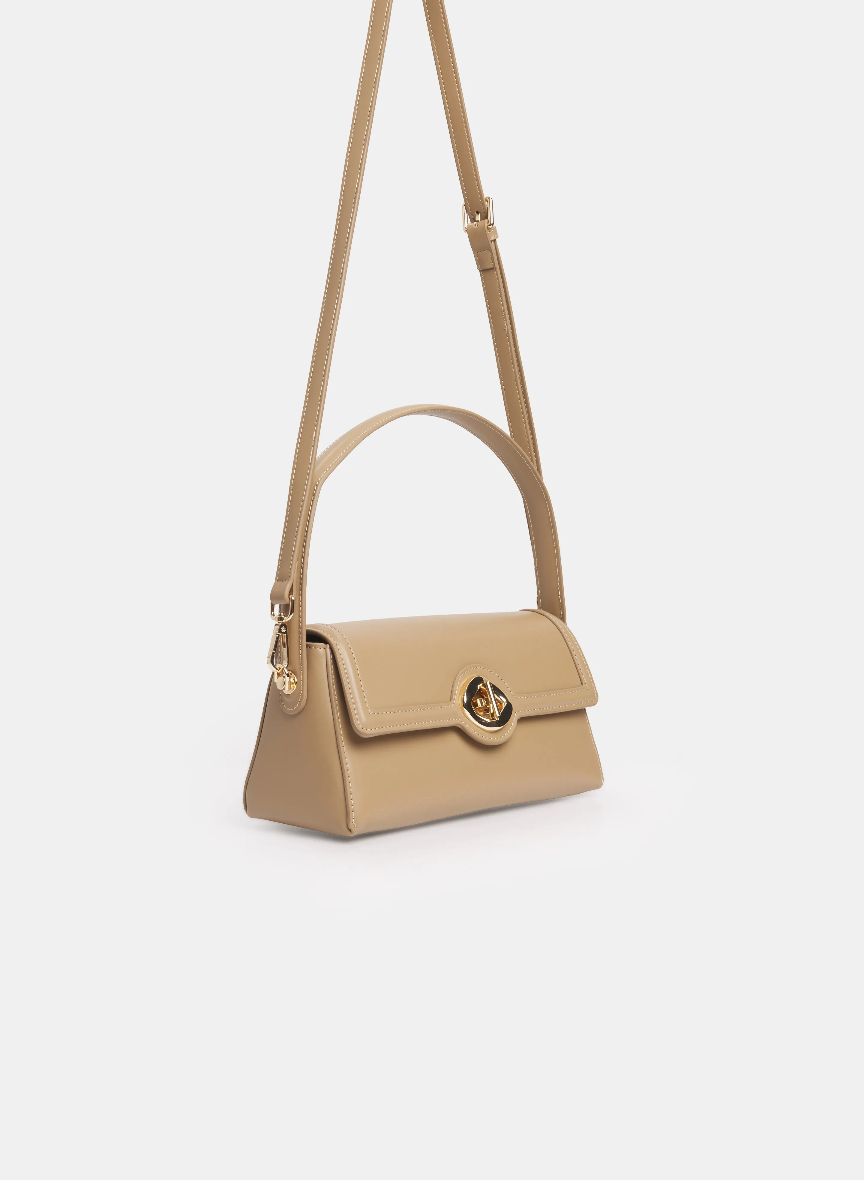 Vegan Leather Elongated Handbag sold by Laura product image thumbnail 3