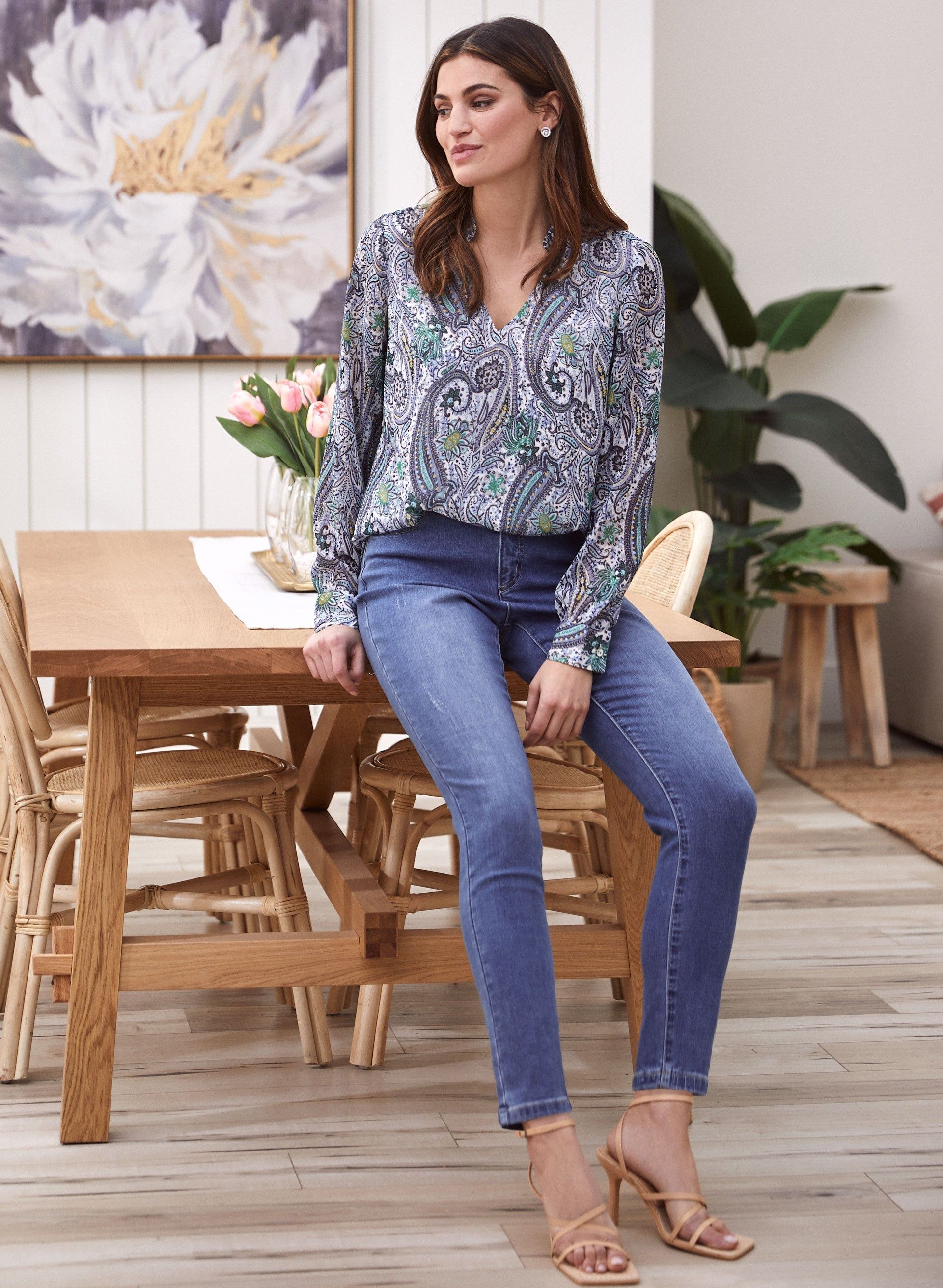 Paisley Print Blouse sold by Laura product image thumbnail 3